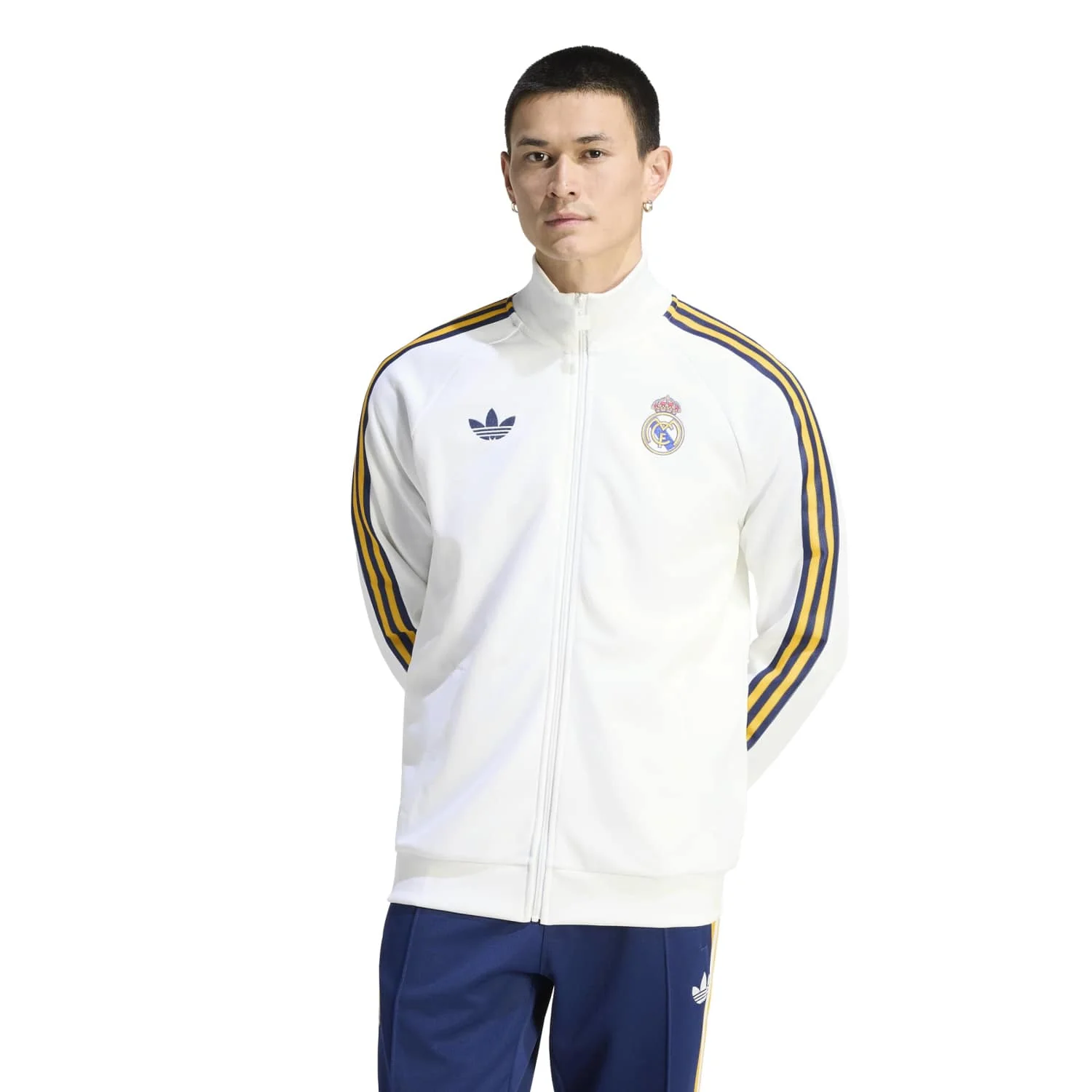 Mens Tracksuit Jacket adidas Originals 25/26 White - Image 2