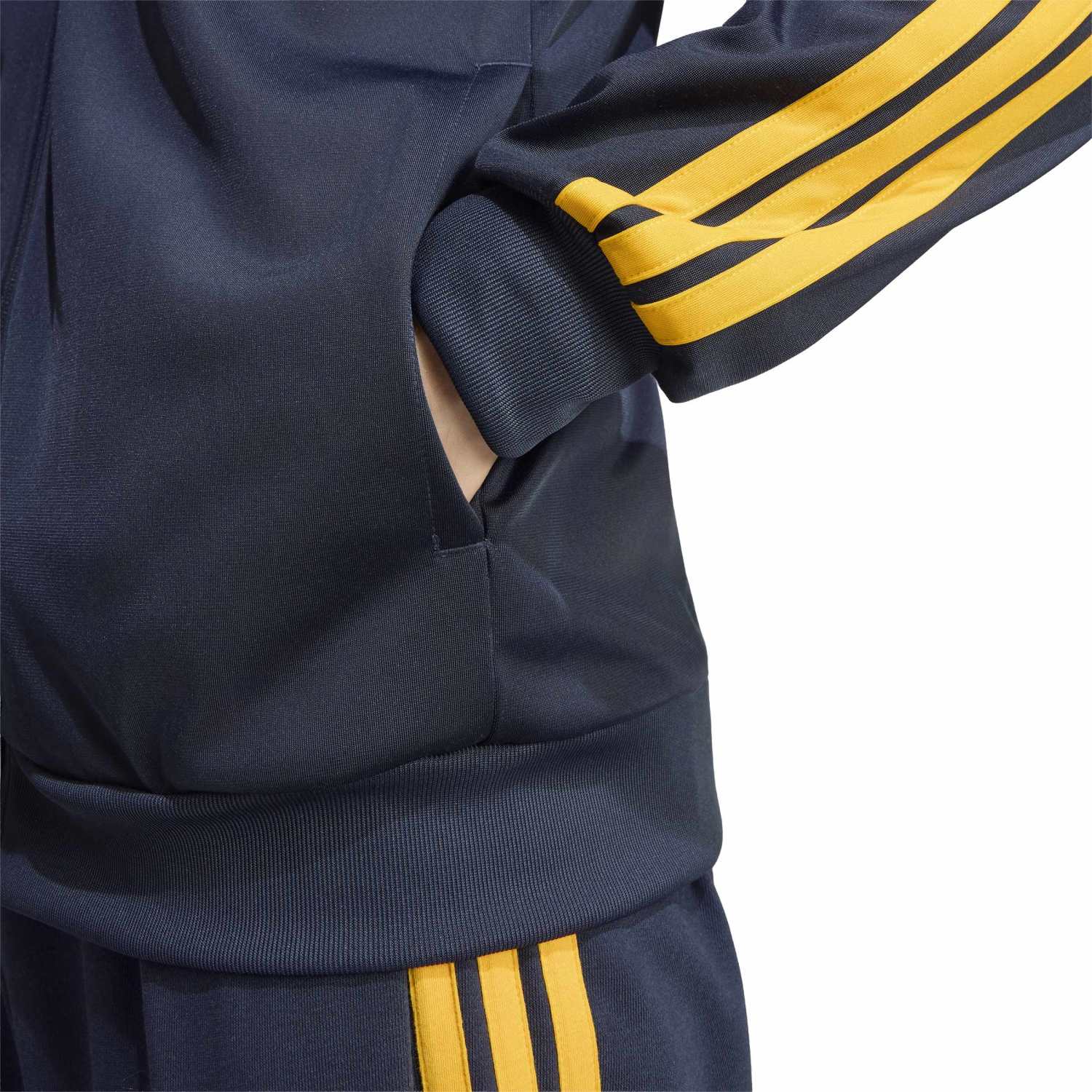 Mens adidas DNA Track Top 26/27 Navy - Image 6