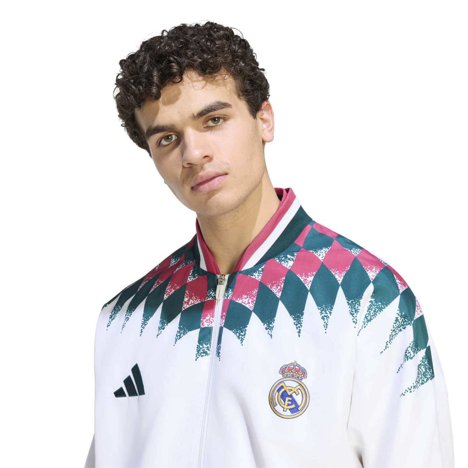 Mens adidas ST Tracktop 26/27 White - Image 4