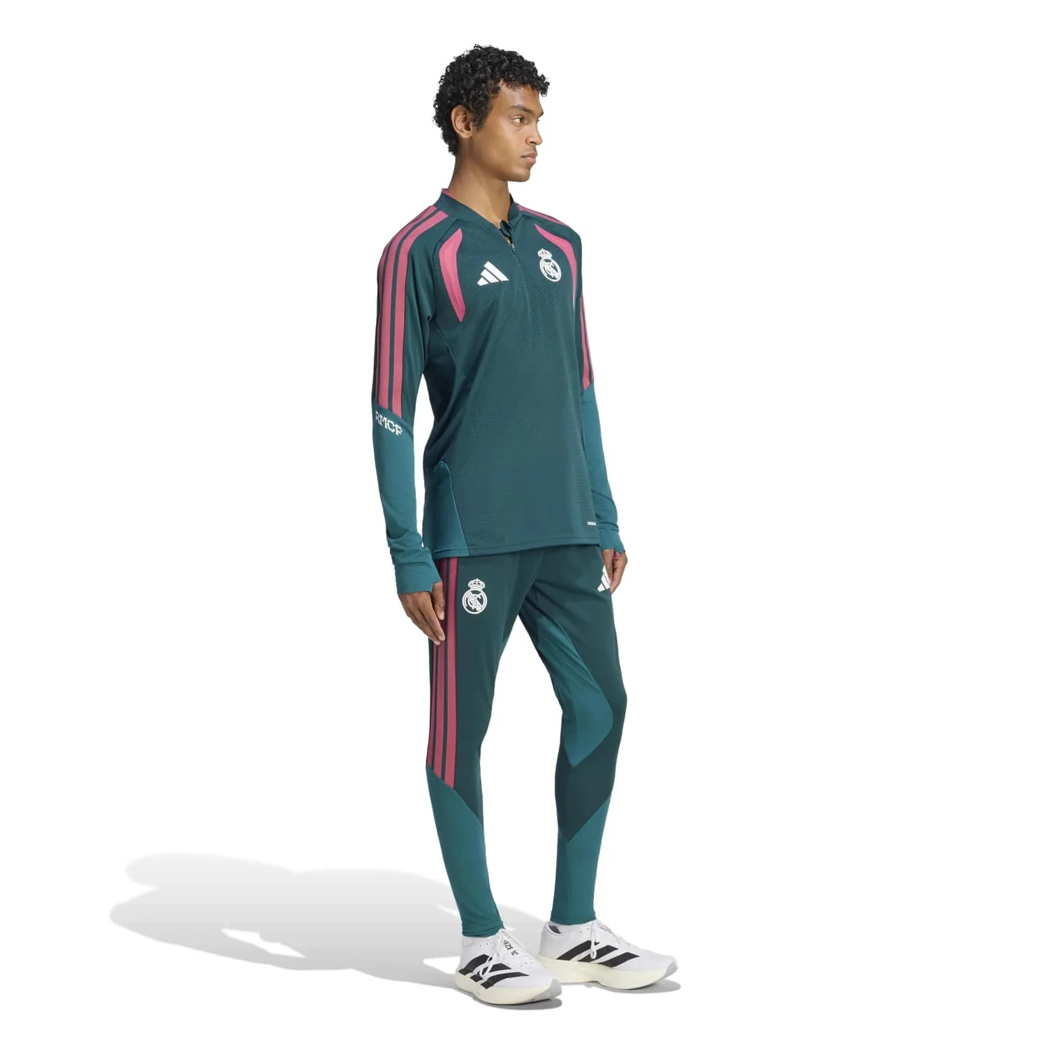 Mens adidas Pro Training Top 26/27 Green - Image 5