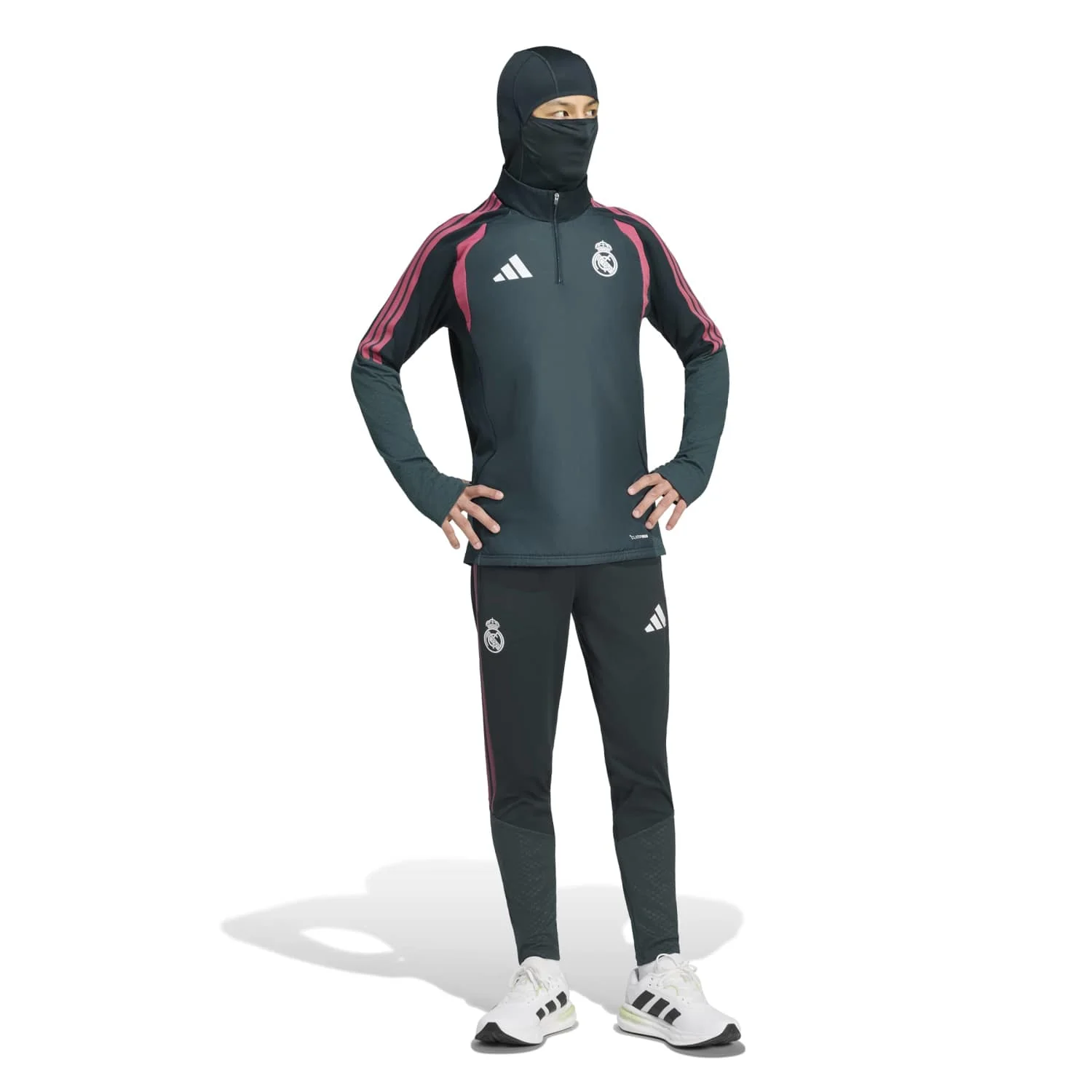 Mens adidas Training Winter Top 26/27 Green - Image 4