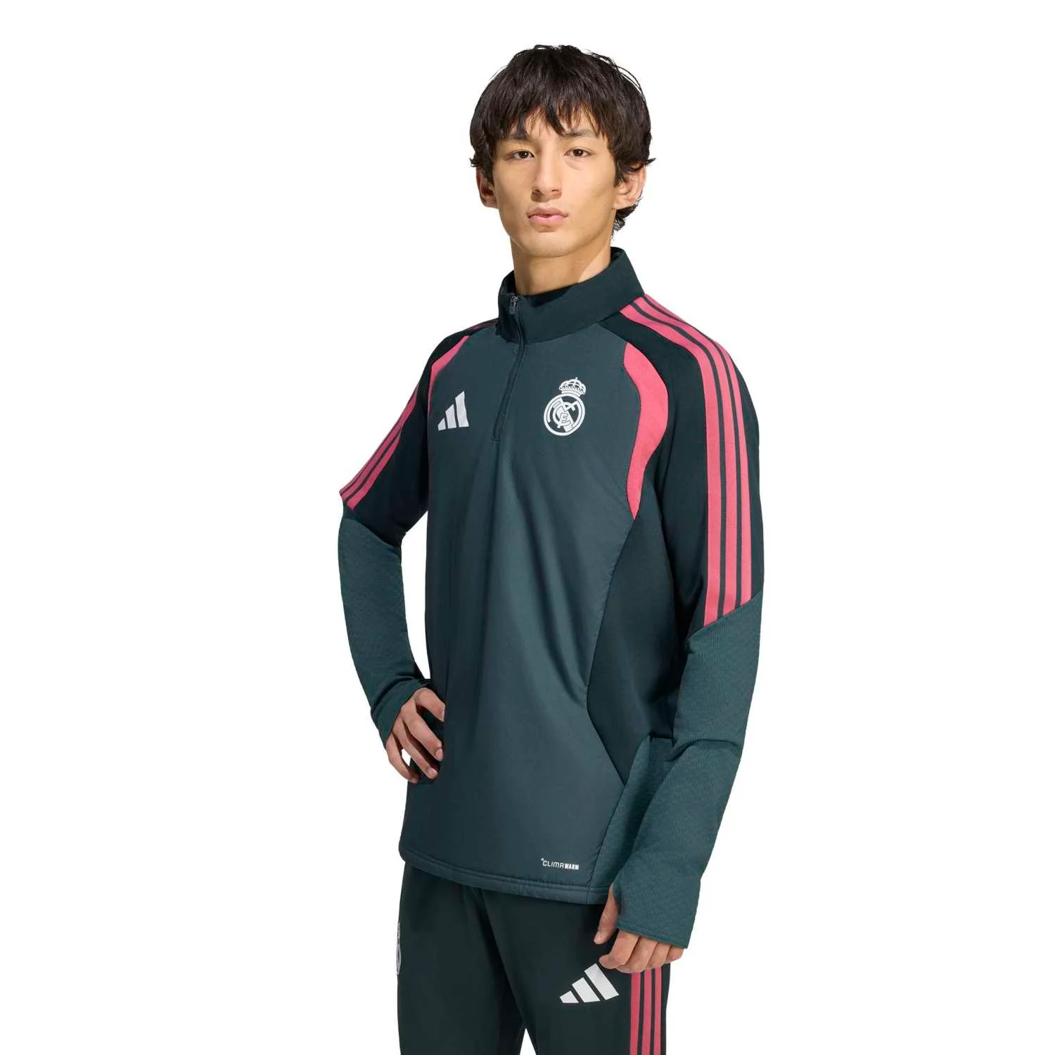 Mens adidas Training Winter Top 26/27 Green - Image 5