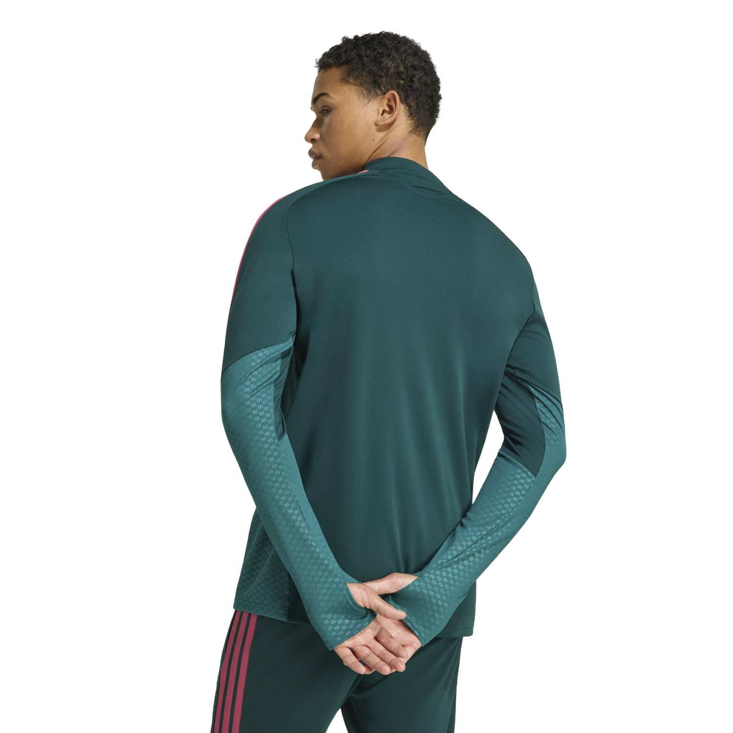 Mens adidas Training Top 26/27 Green - Image 4
