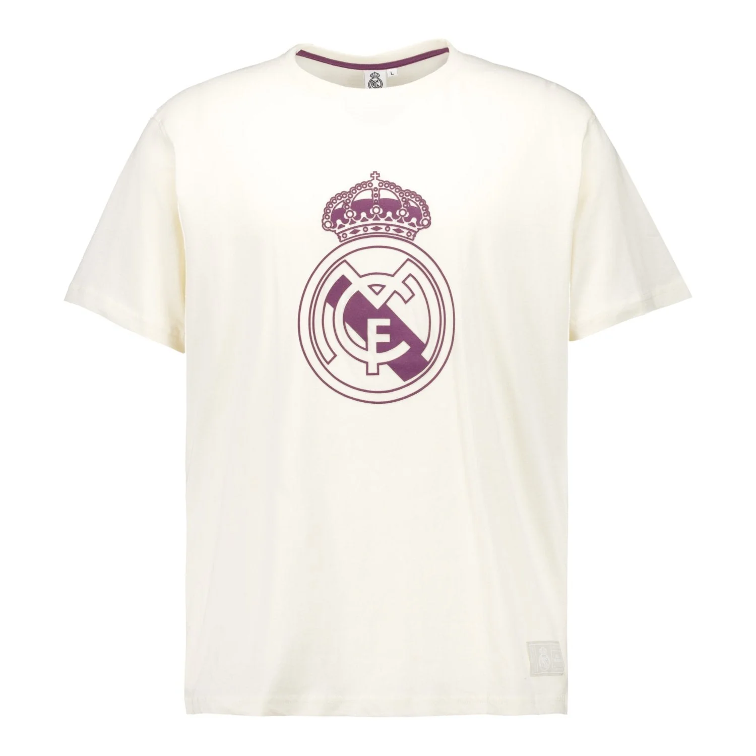 Men’s Off‑White Crest T-Shirt Real Madrid