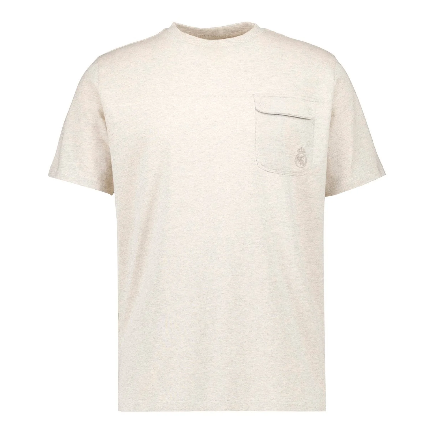 Men’s Plum Noir Cream Pocket T‑Shirt