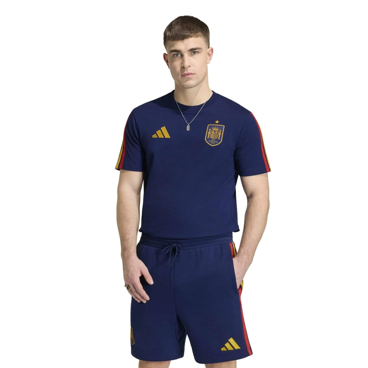 Spain Mens adidas DNA T-Shirt World Cup 2026 - Image 2