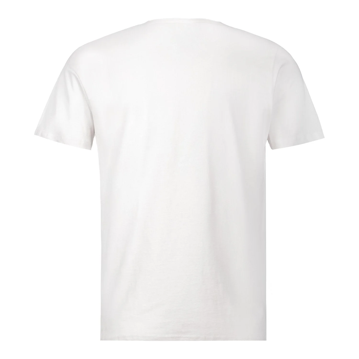 Mens Blackout T-Shirt Crest White Real Madrid - Image 2