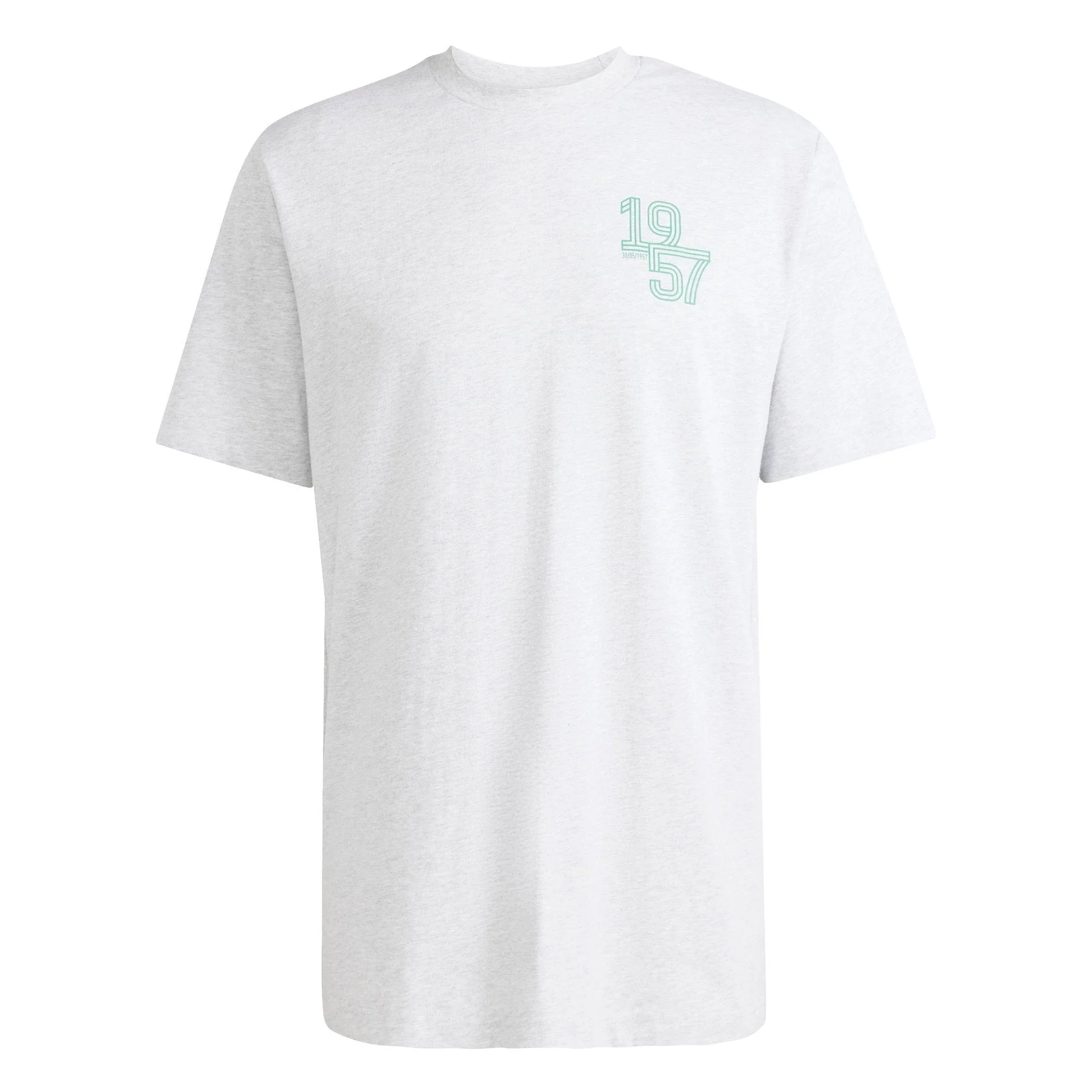 Mens adidas Heritage Pack T-Shirt Grey | 1957
