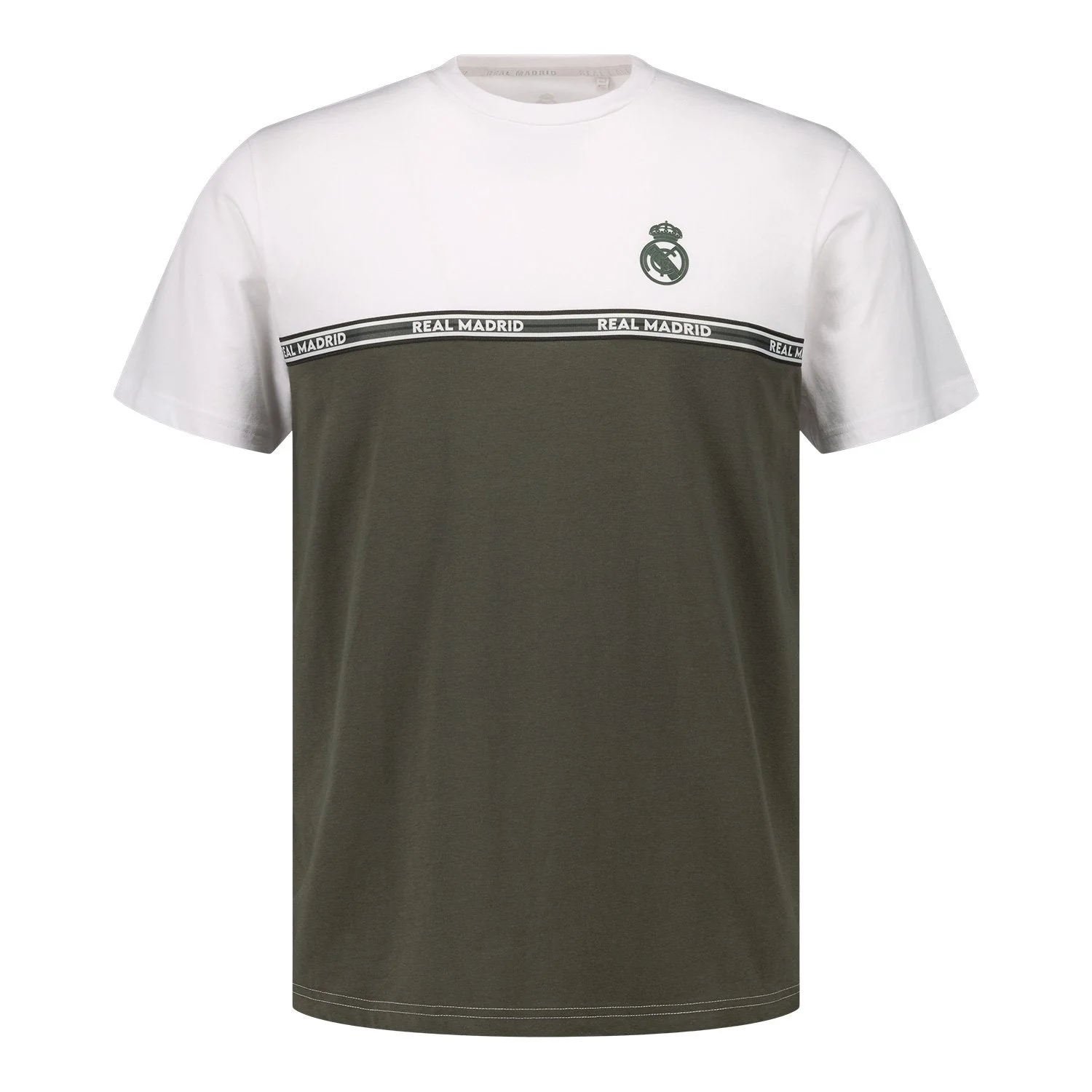 Mens Tape Block T-Shirt White