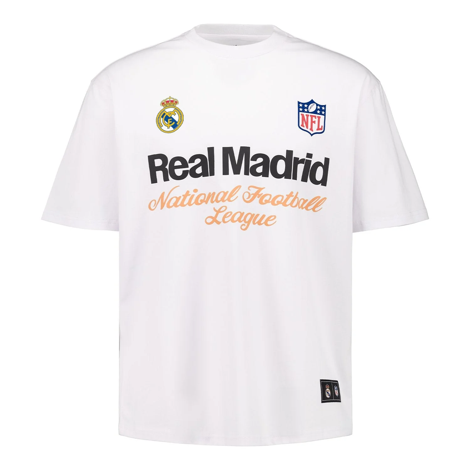 Men’s Real Madrid x NFL White T-Shirt