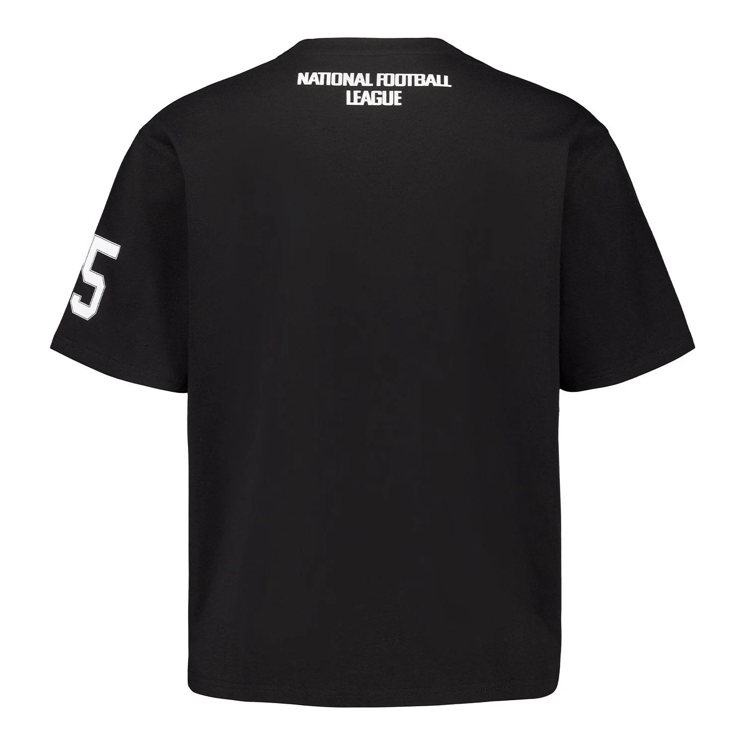 Mens Real Madrid x NFL T-Shirt Black - Image 2