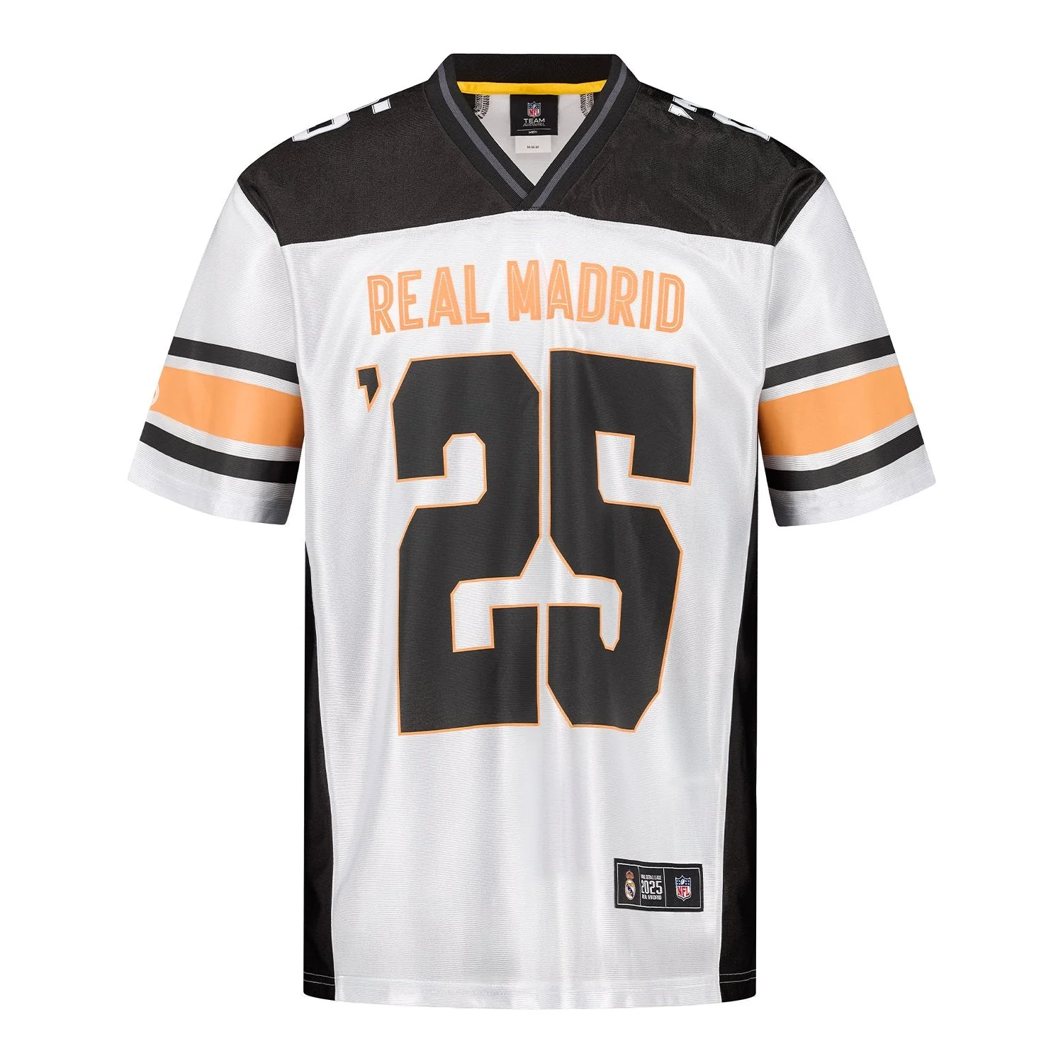 Men’s White Real Madrid x NFL T‑Shirt