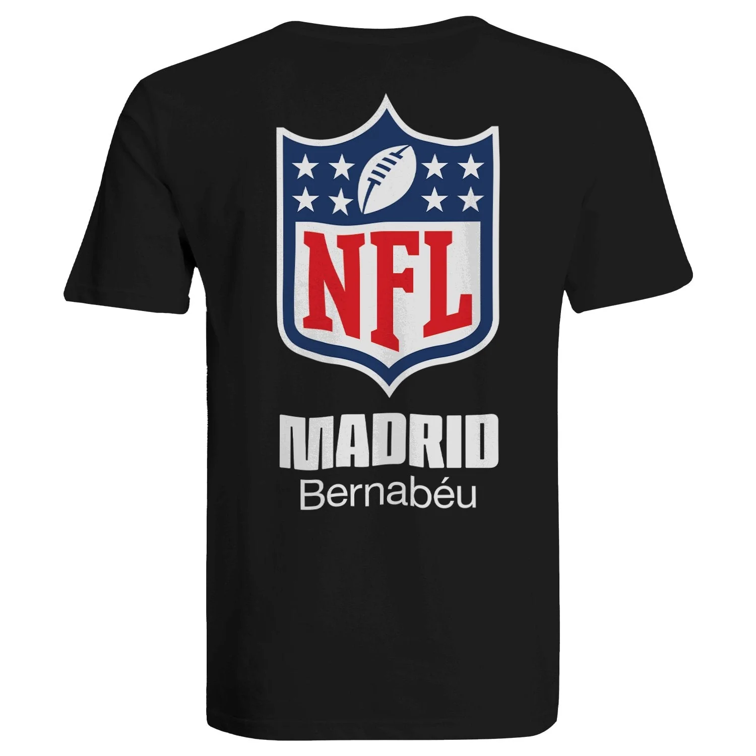 Men’s Black Bernabéu x NFL Crest T‑Shirt