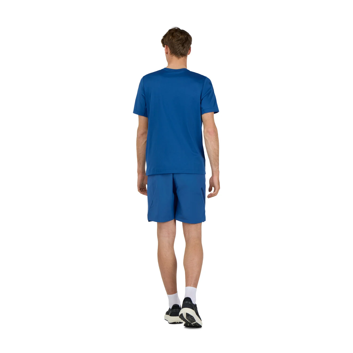 Mens adidas Real Urban Z.N.E. T-shirt Dark Blue - Image 5