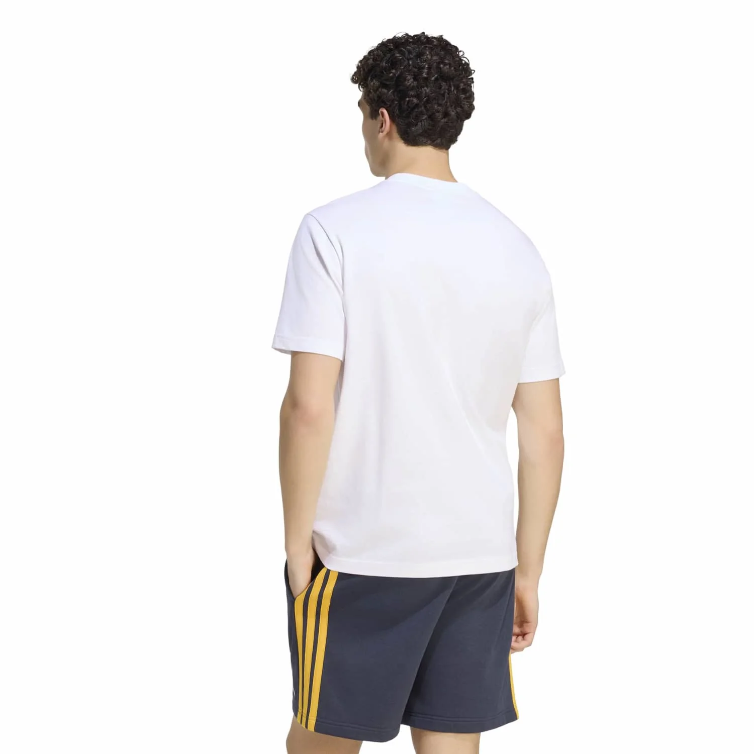 Mens adidas DNA Big Crest T-Shirt 26/27 - Image 3