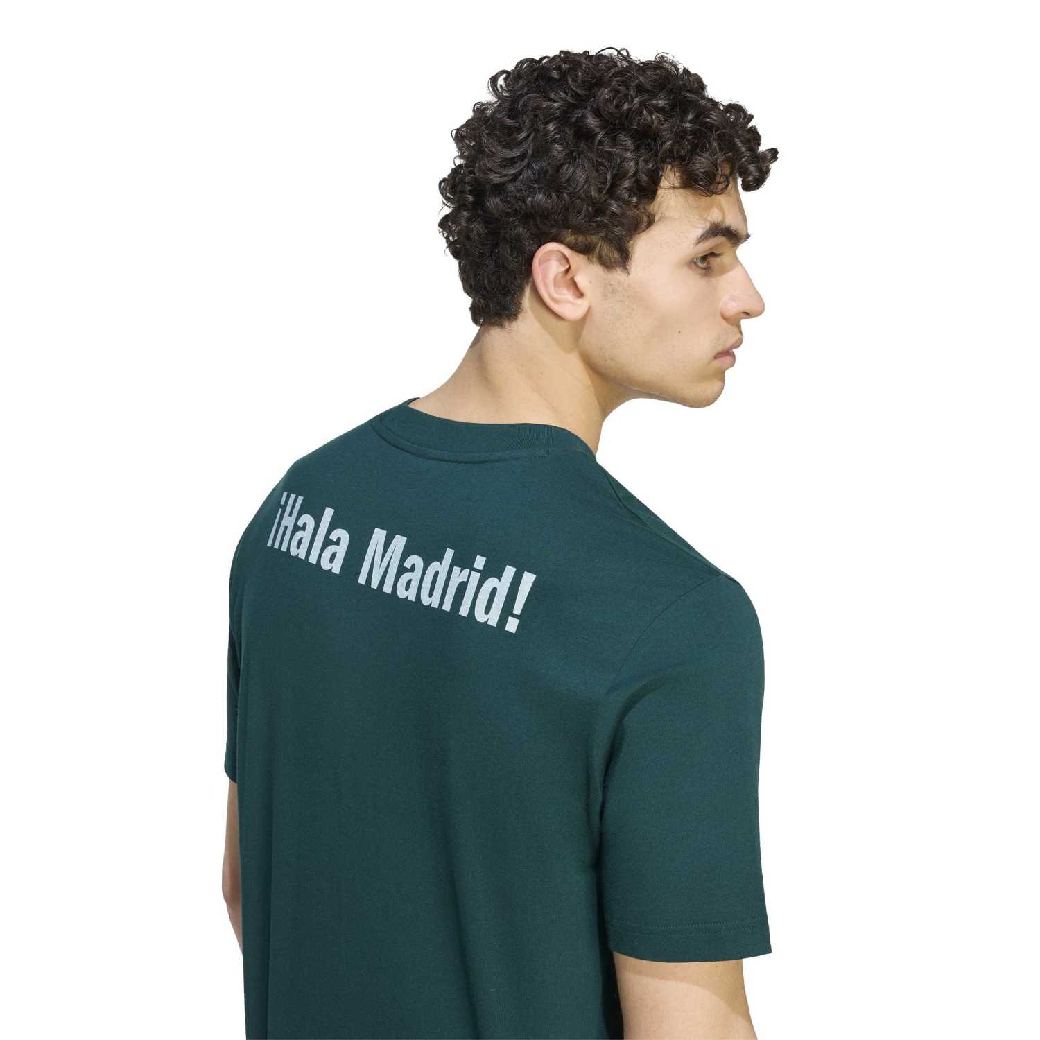 Mens adidas SZN Graphic T-Shirt 26/27 Green - Image 6