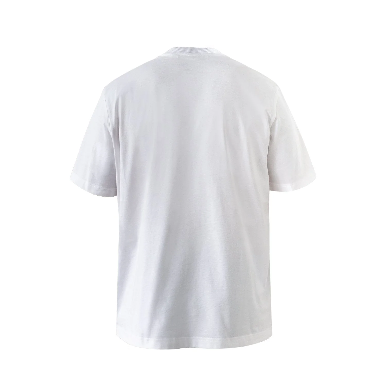 Mens Retro Magic Moments Basketball T-Shirt White - Image 2