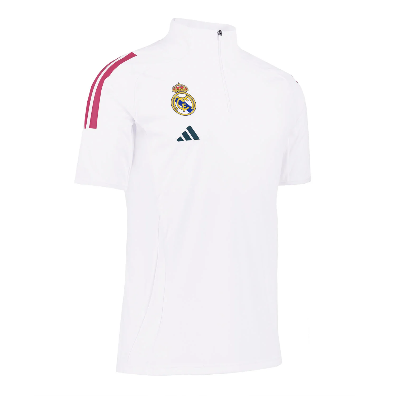 Mens Basketball Warm Up Short Sleeve Training Top 26/27 White - Image 3