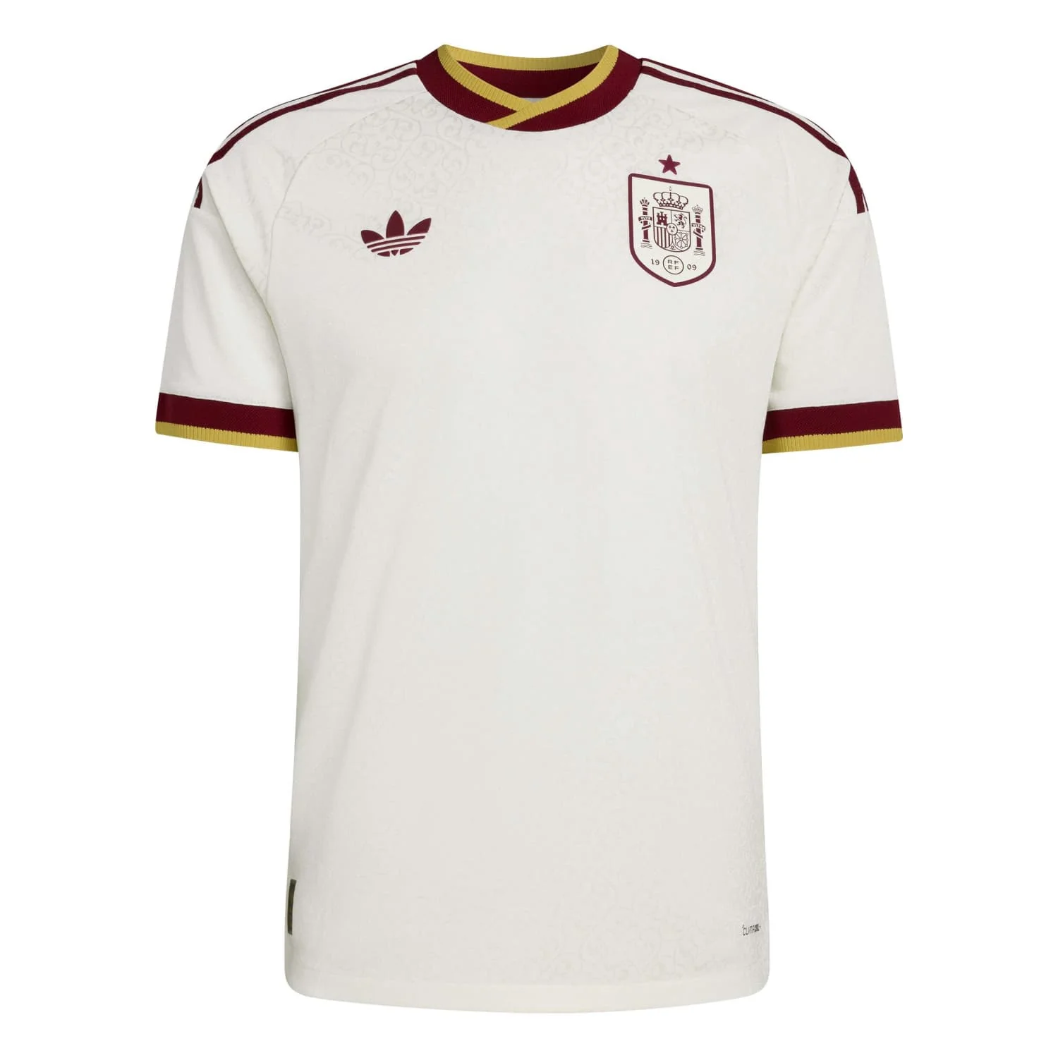 Spain Mens Authentic Away Jersey World Cup 2026 White