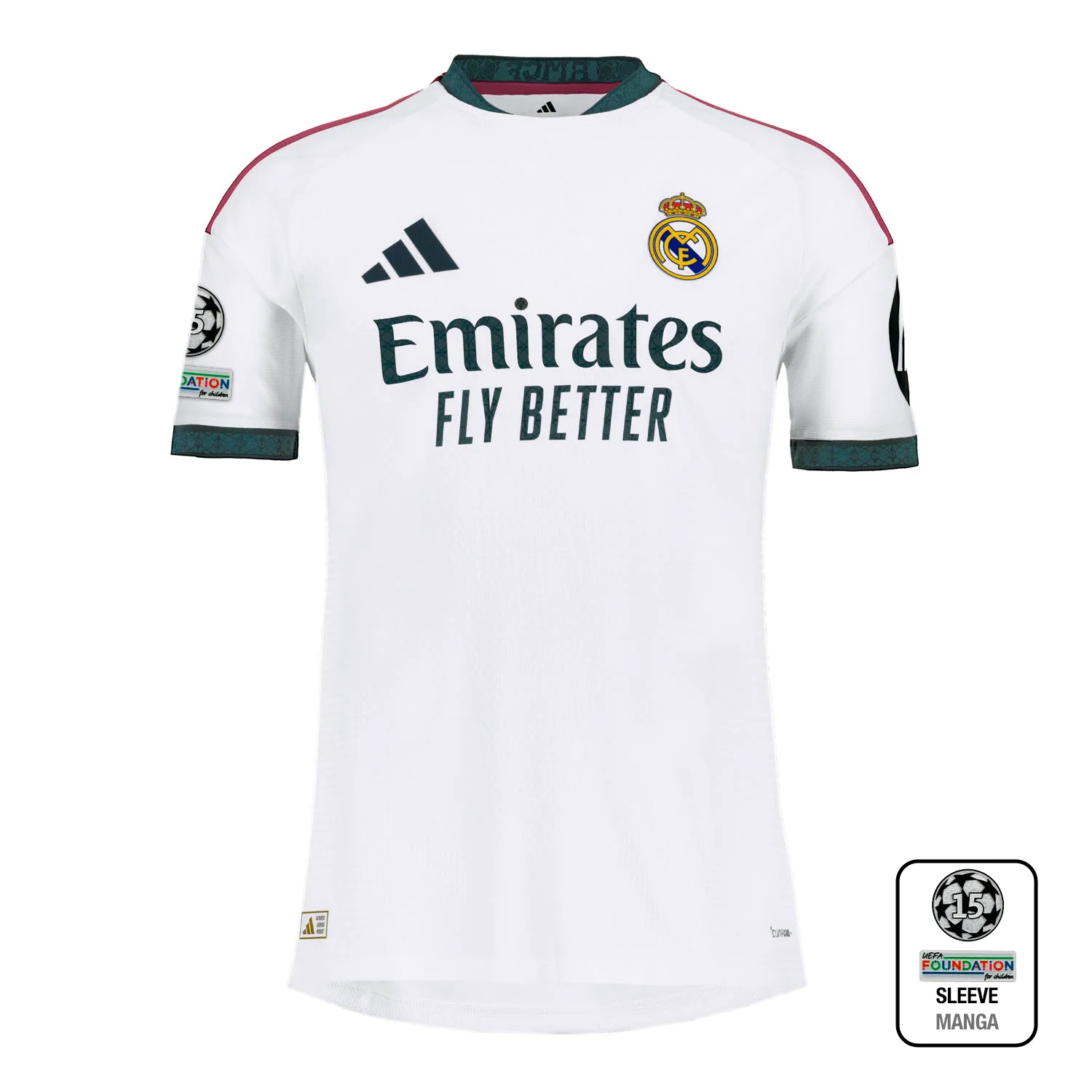 Mens Home Authentic Jersey 26/27 White - Image 32