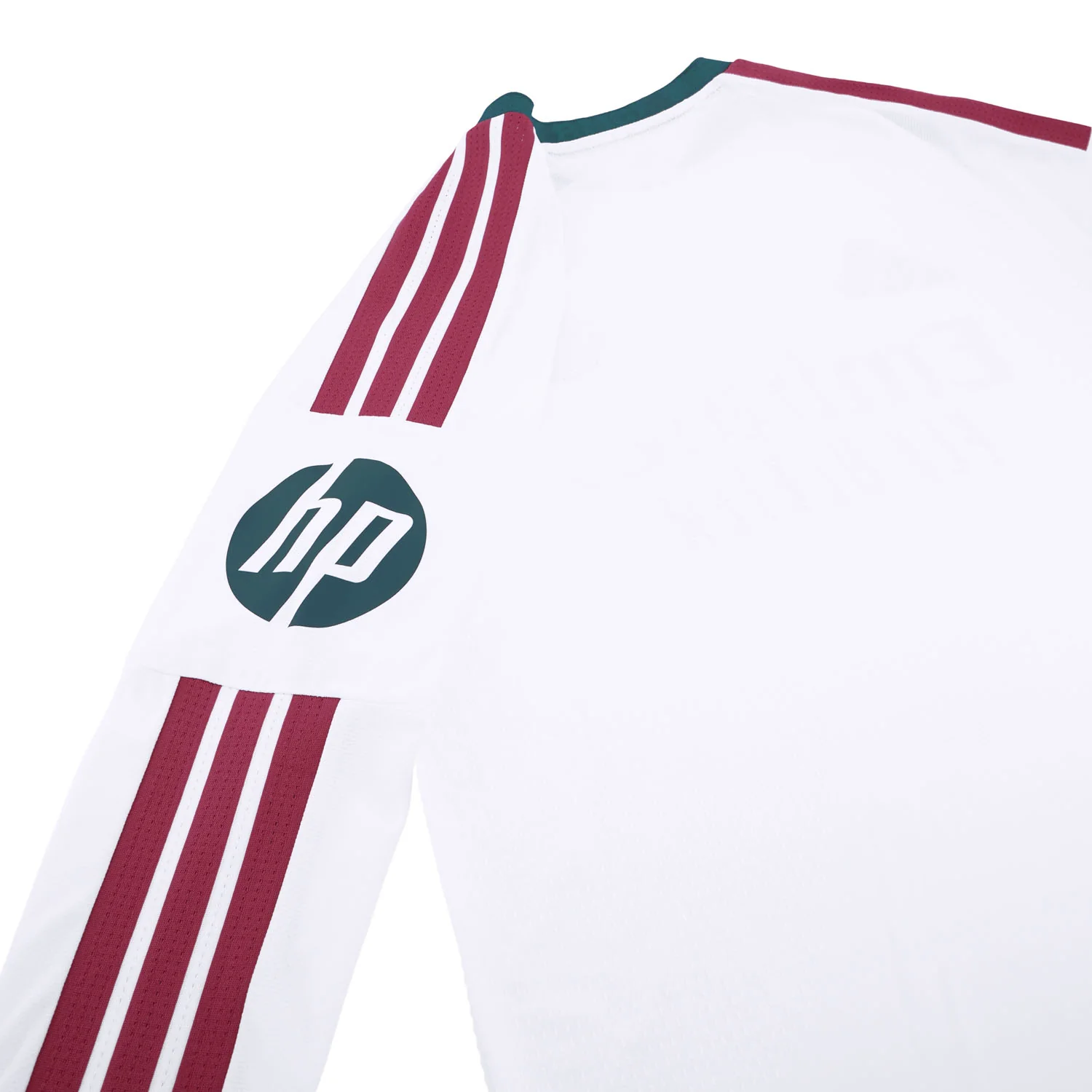 Mens Home Authentic Long Sleeve Jersey 26/27 White - Image 4