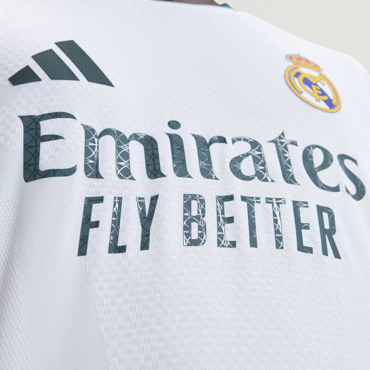 Mens Home Authentic Long Sleeve Jersey 26/27 White - Image 7