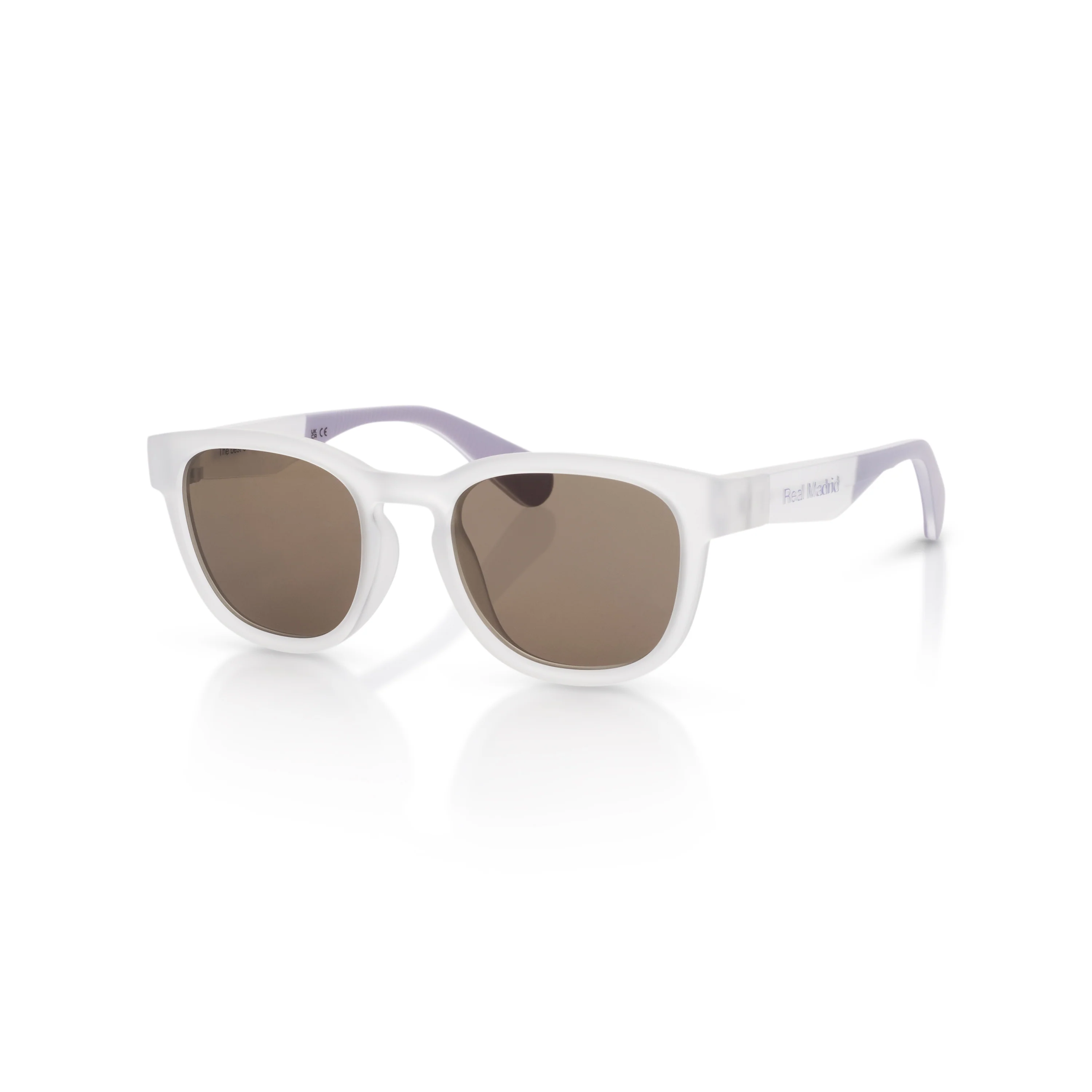 Kids Round Real Madrid Sunglasses White - Image 2