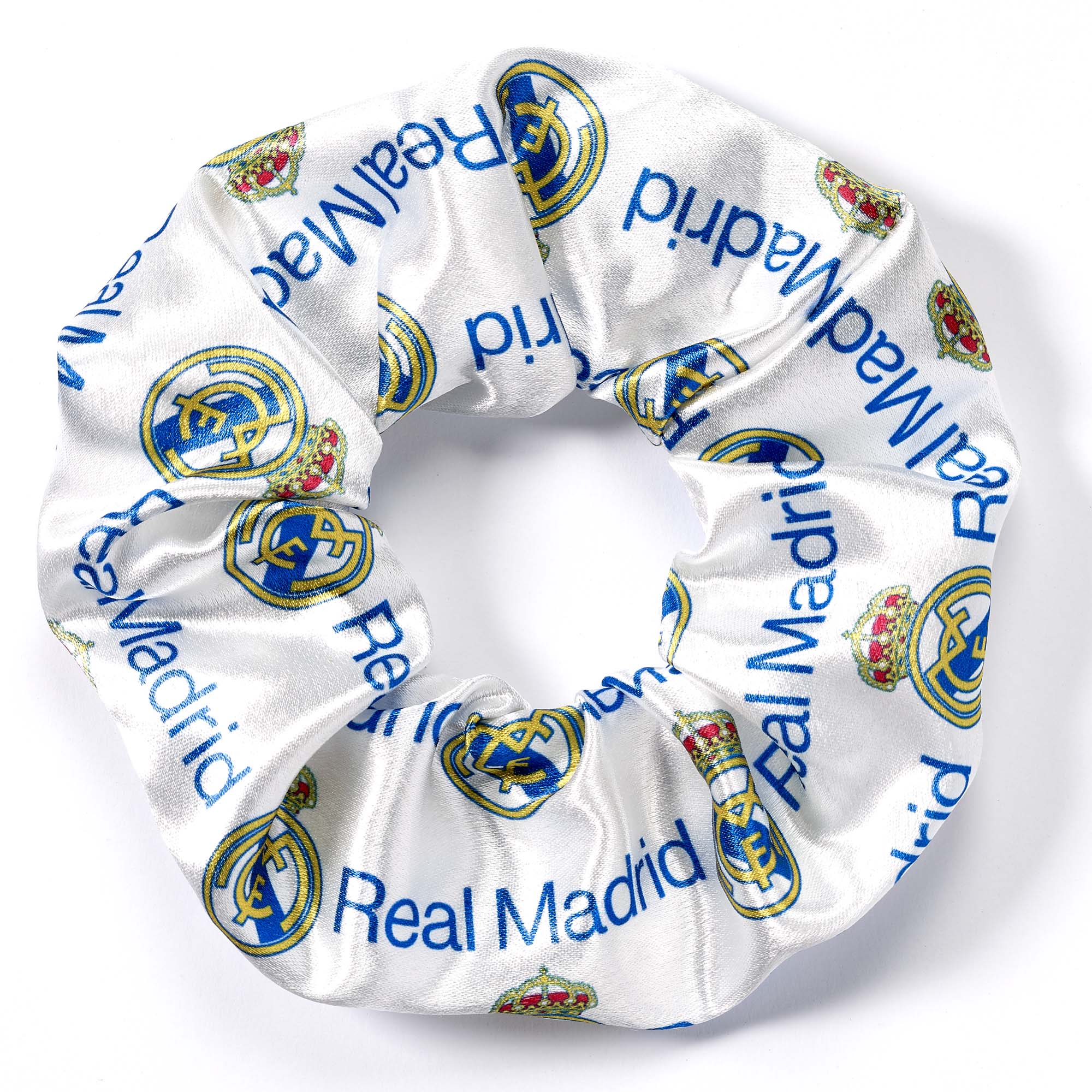 Hair Scrunchie Blue / Yellow