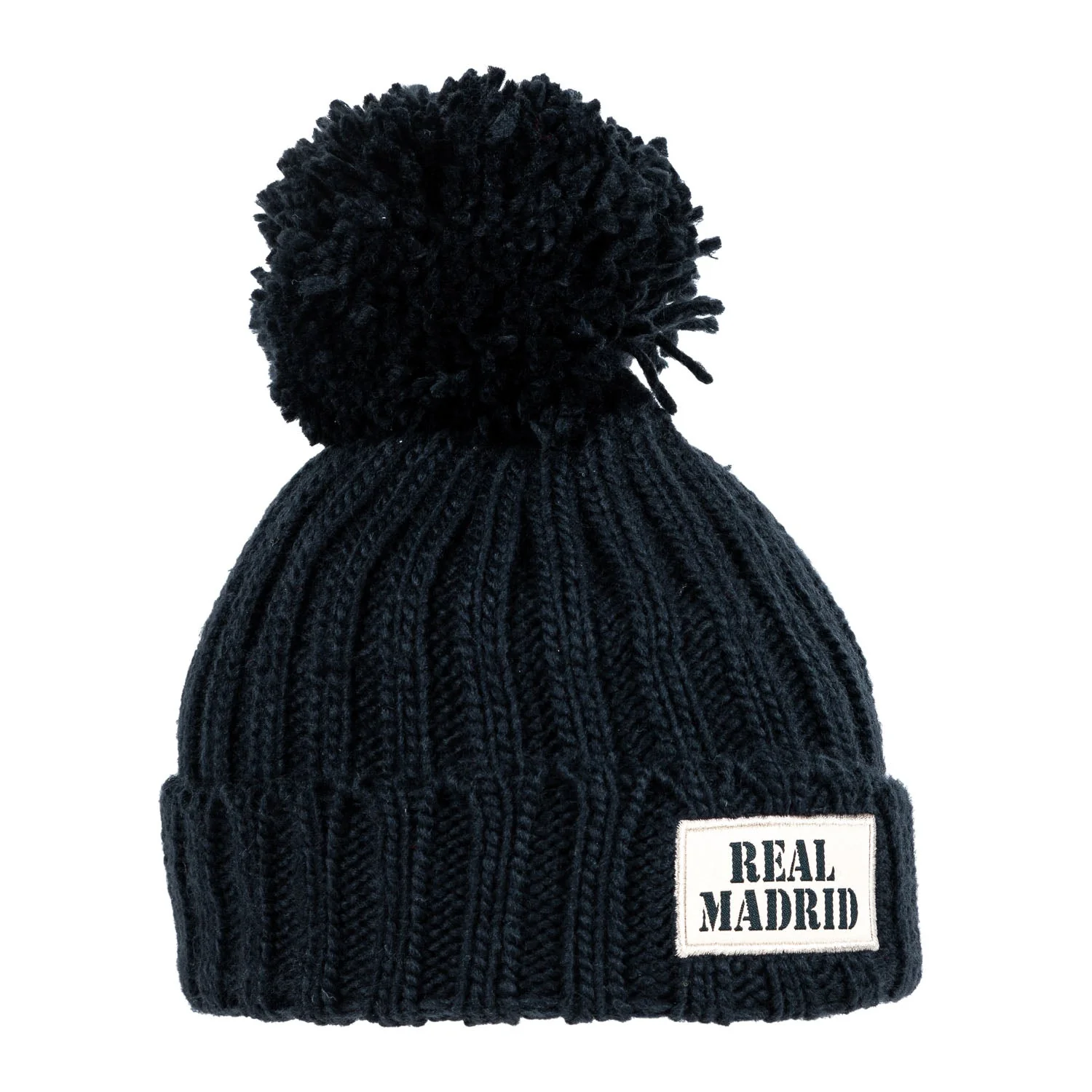 Kids Pompom Beanie Navy