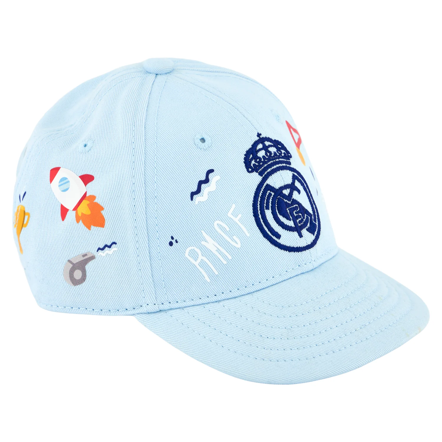 Baby Graphic Cap Blue - Image 2