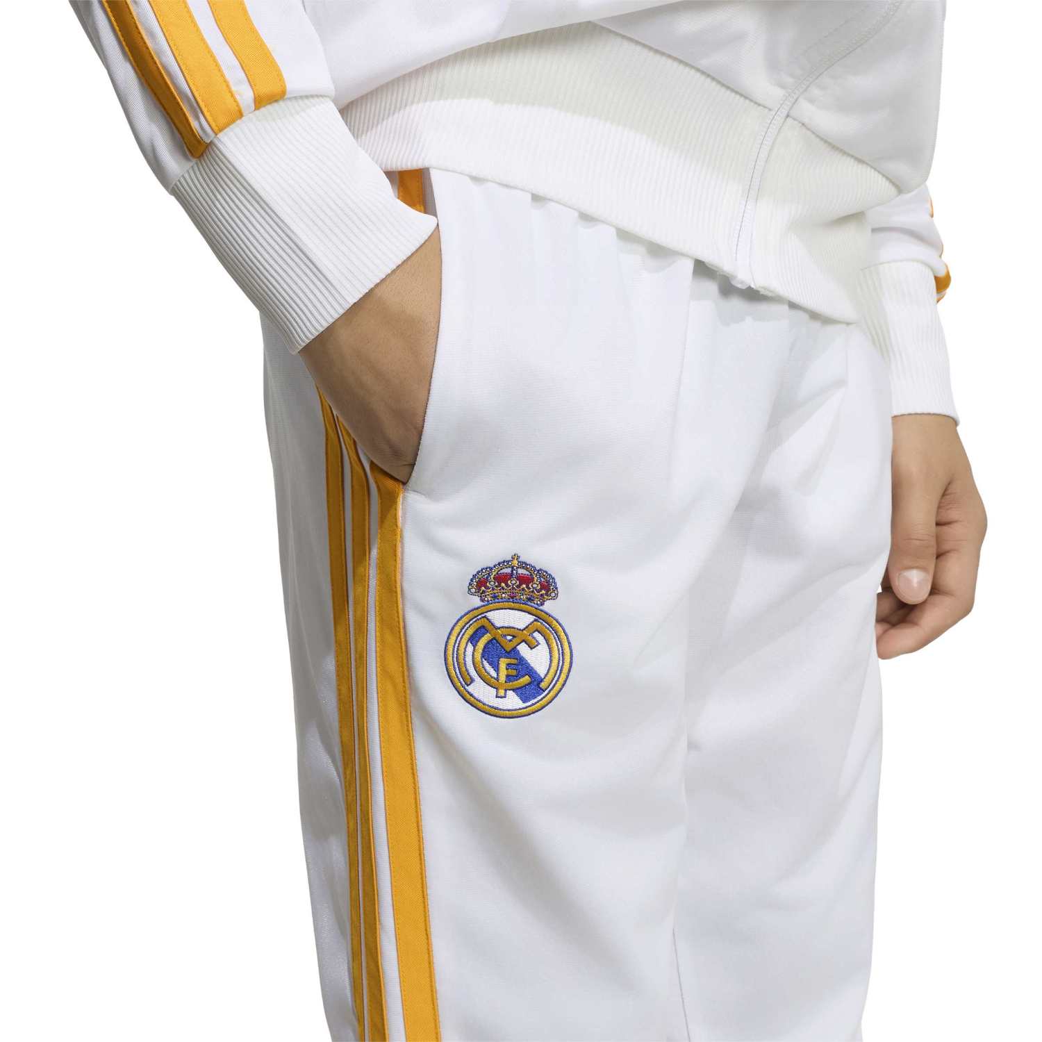 Youth adidas DNA Tracksuit 26/27 White - Image 5