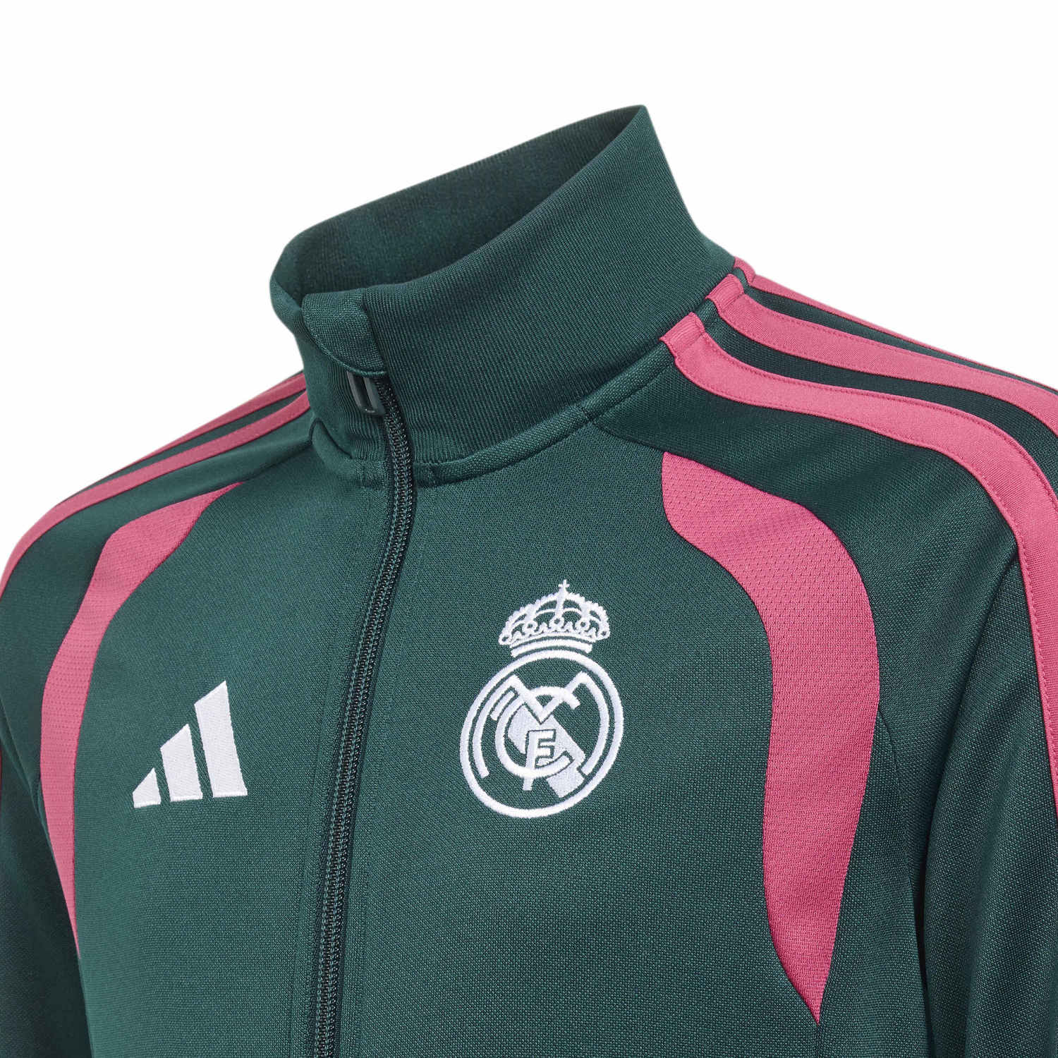 Youth adidas Training Tracksuit 26/27 Green - Image 6