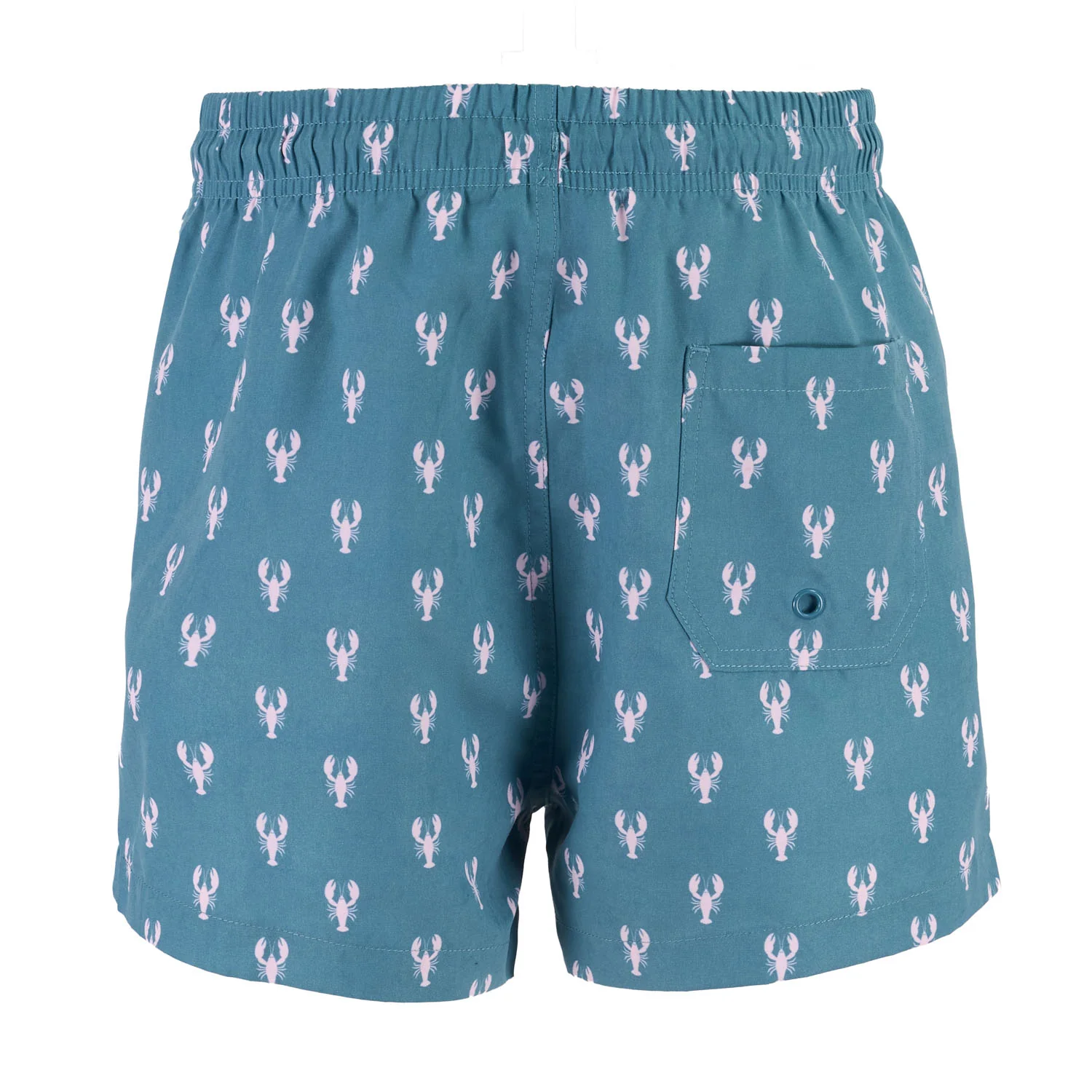 Youth Swimshort Lobster Green/Pink - Image 2