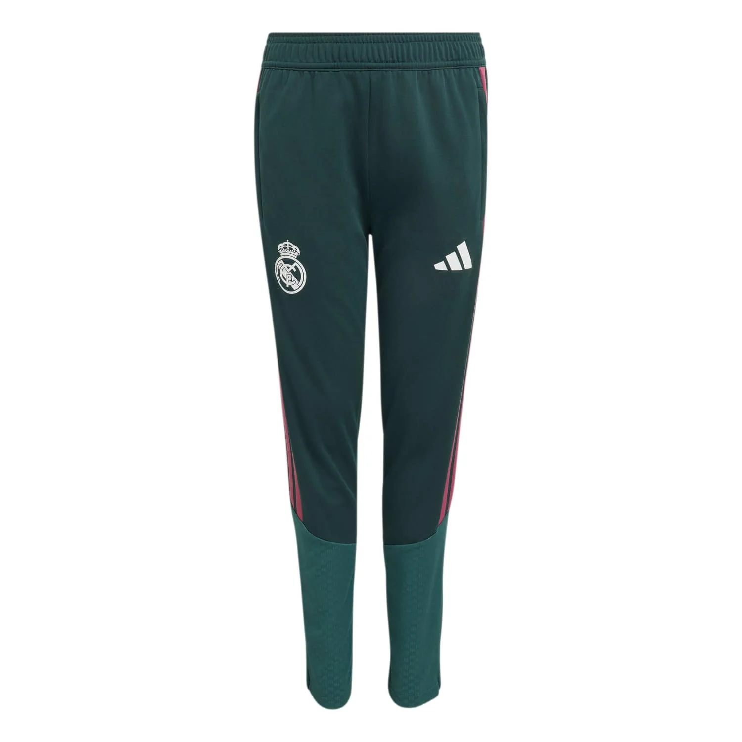 Youth adidas Training Pants 26/27 Green - Image 2