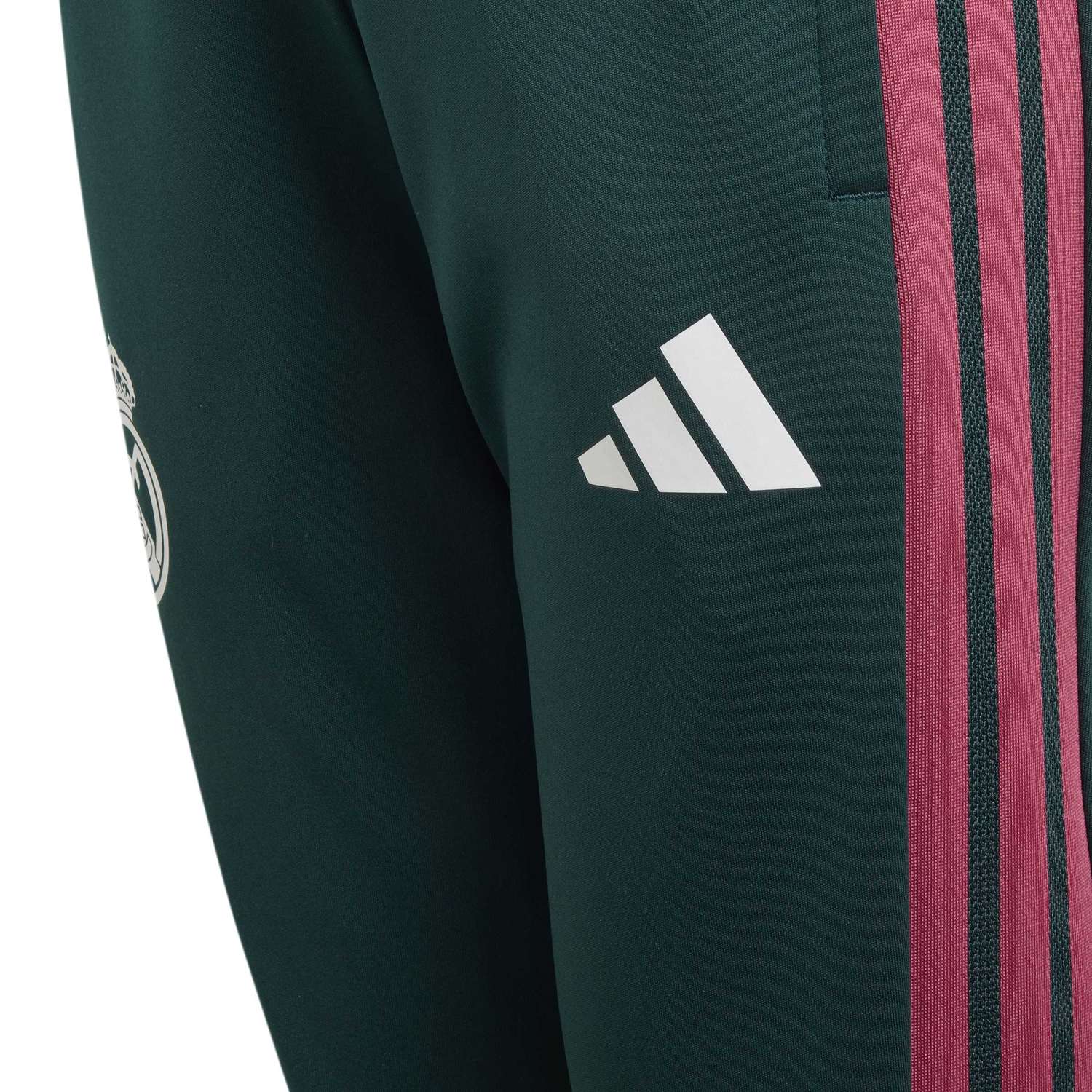 Youth adidas Training Pants 26/27 Green - Image 4