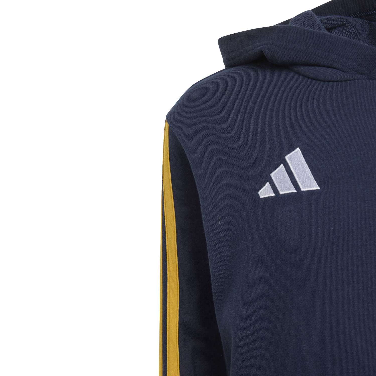 Youth adidas DNA Hoodie 26/27 Navy - Image 4
