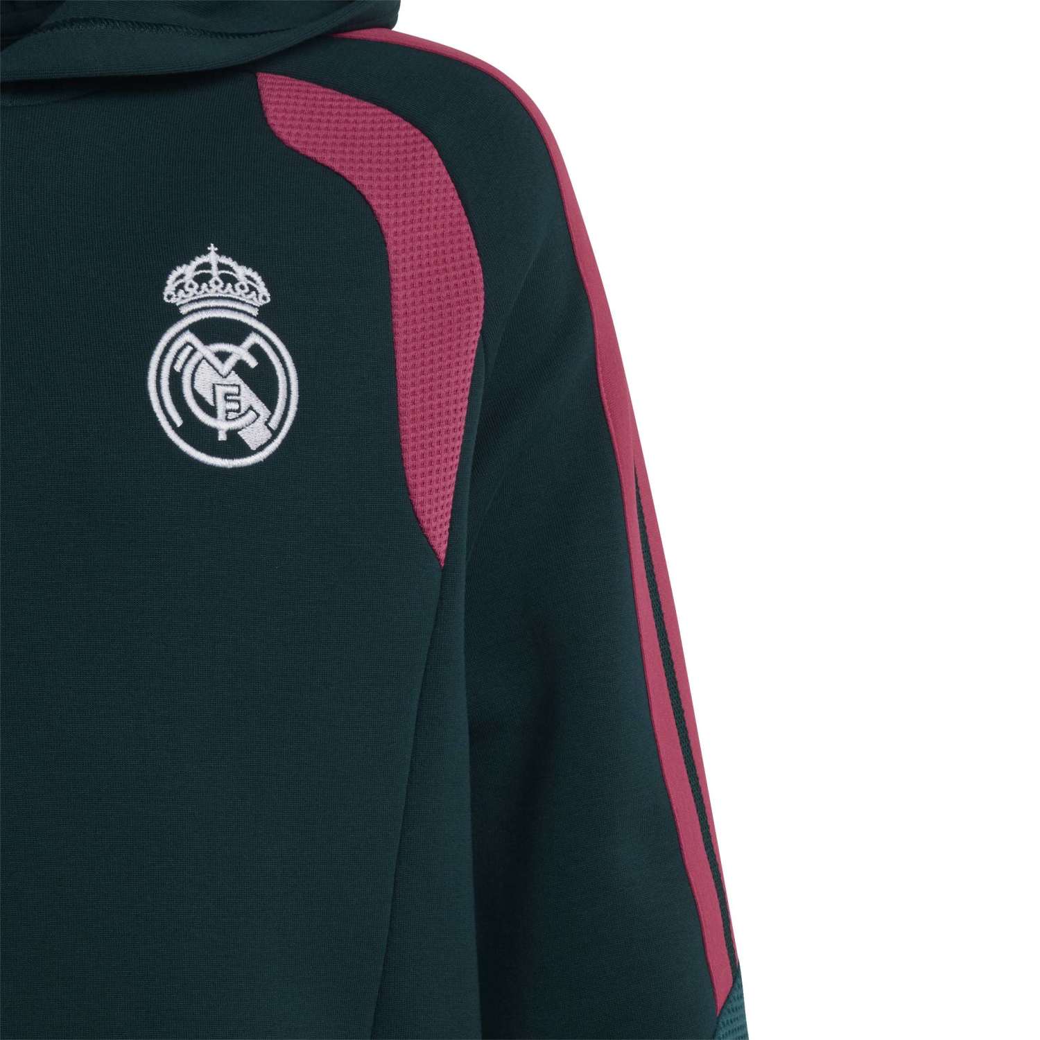 Youth adidas Training Hoodie 26/27 Green - Image 4