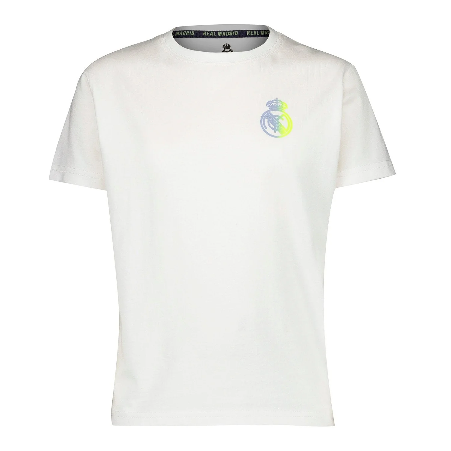 Kids T-Shirt Fan Kids Real Madrid Back Print White Real Madrid