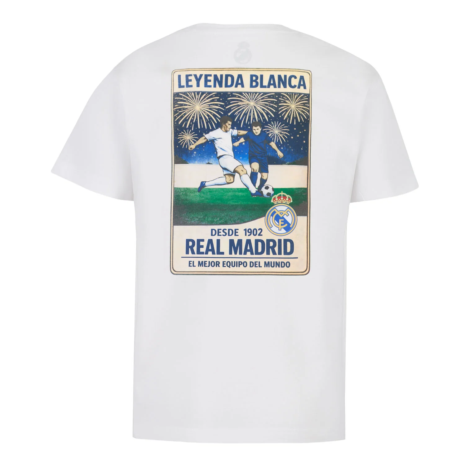 Youth Retro Match T-shirt White