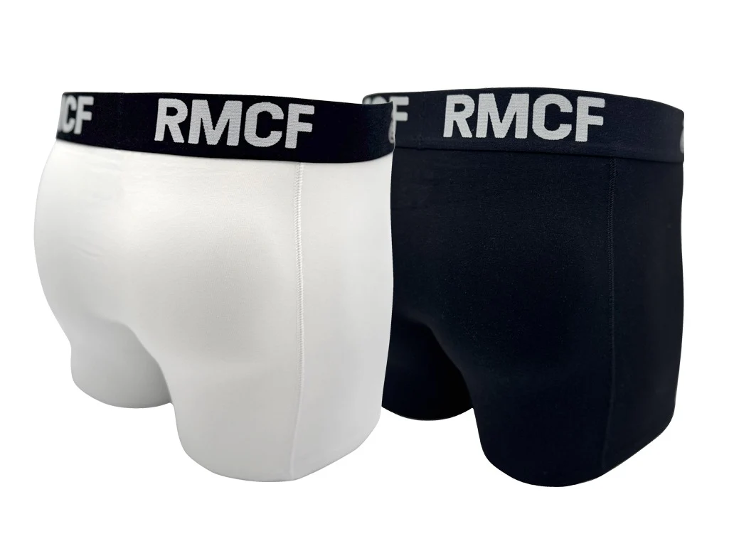 Youth 2 Pack Boxers Black/White - Image 2