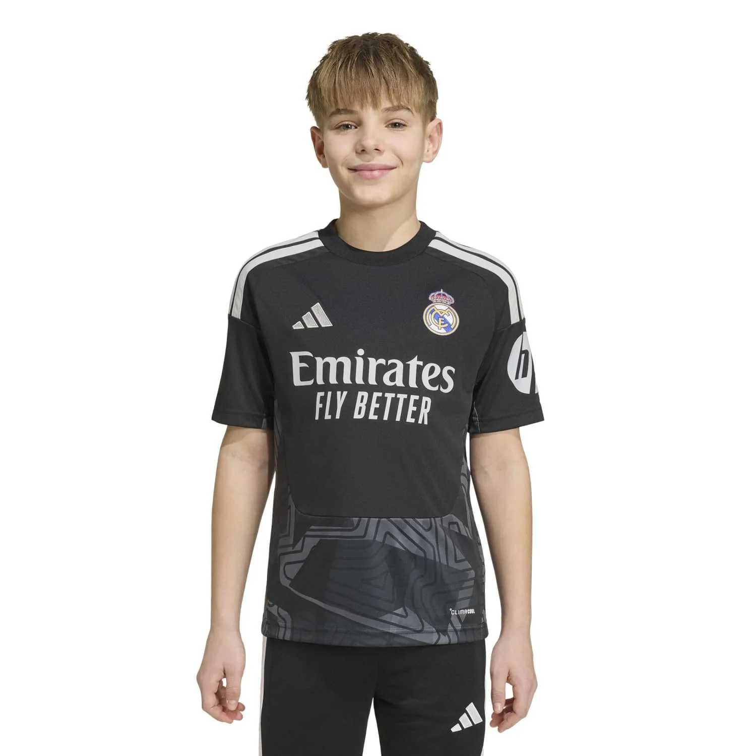 Youth Goalkeeper Jersey 26/27 Black - Image 3