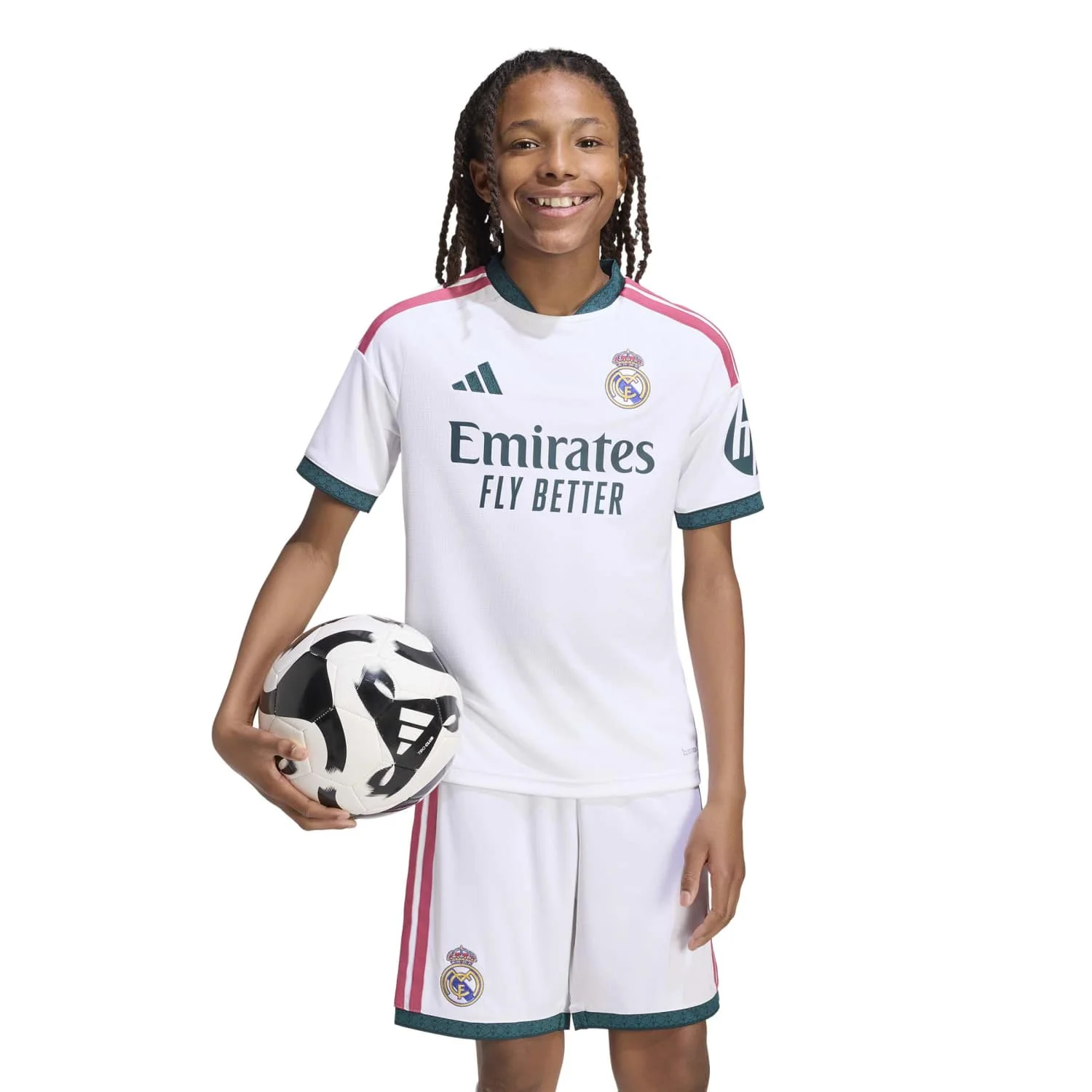Youth Home Jersey 26/27 White - Image 4
