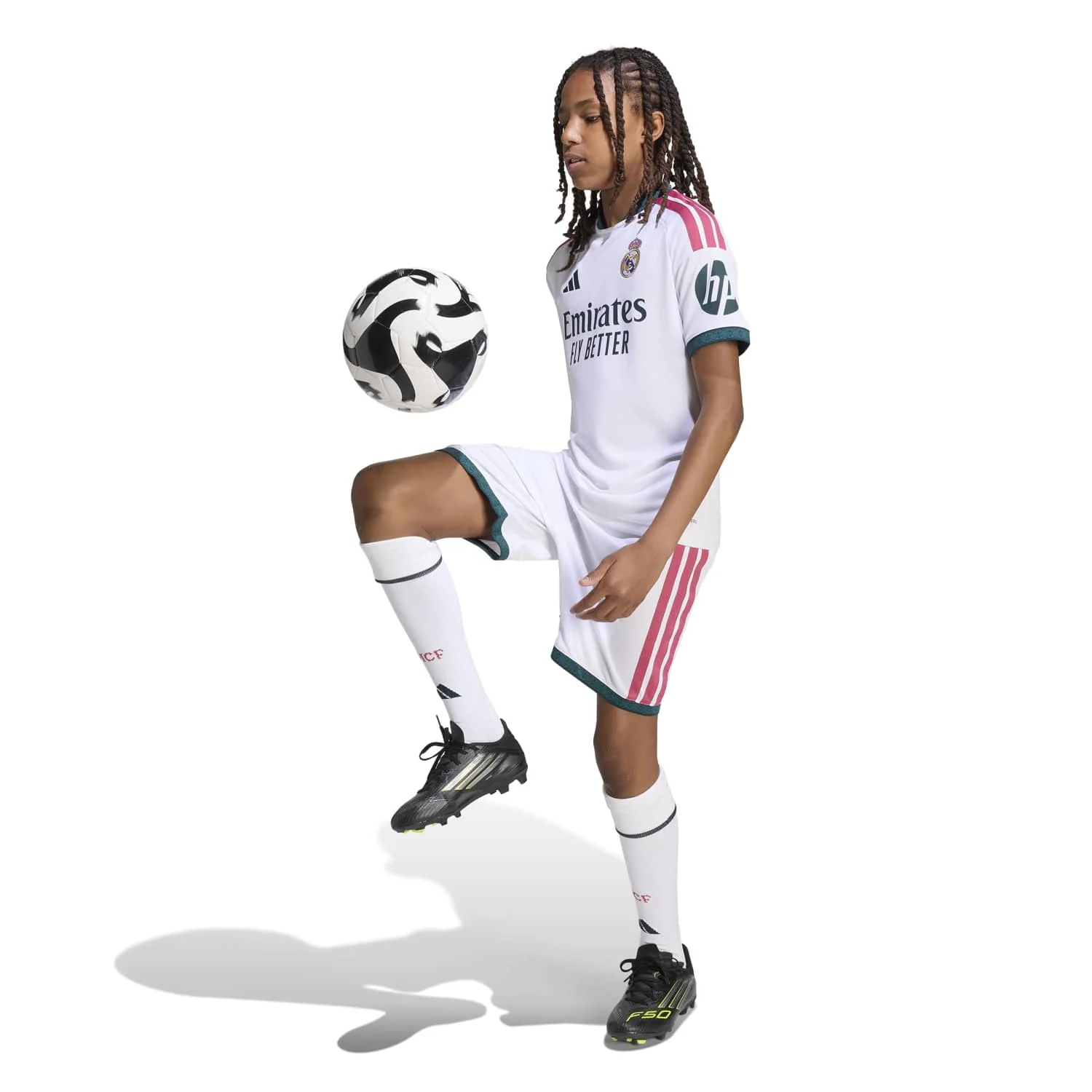 Youth Home Jersey 26/27 White - Image 6