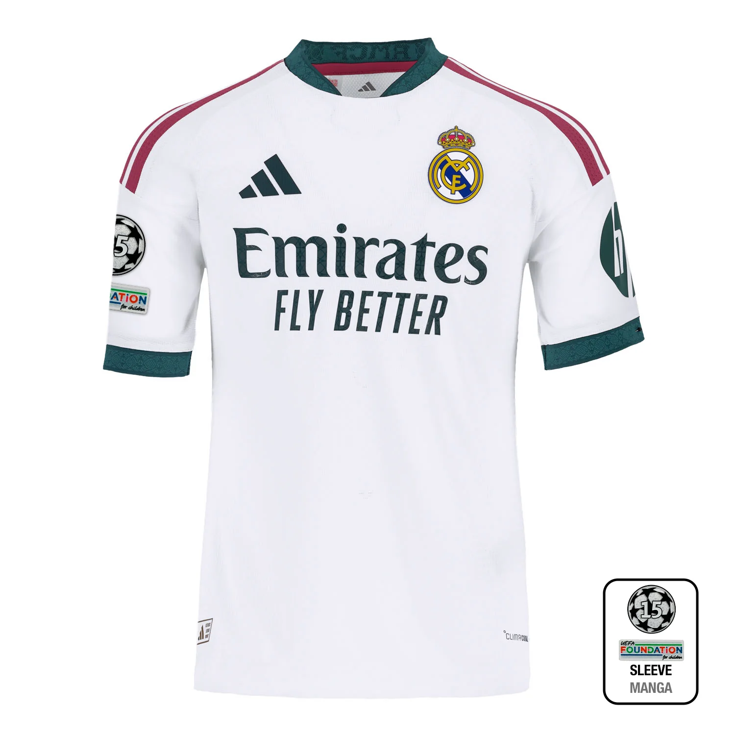Youth Home Authentic Jersey 26/27 White - Image 10