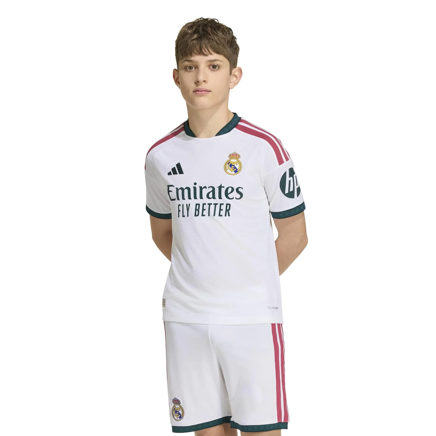Youth Home Authentic Jersey 26/27 White - Image 4
