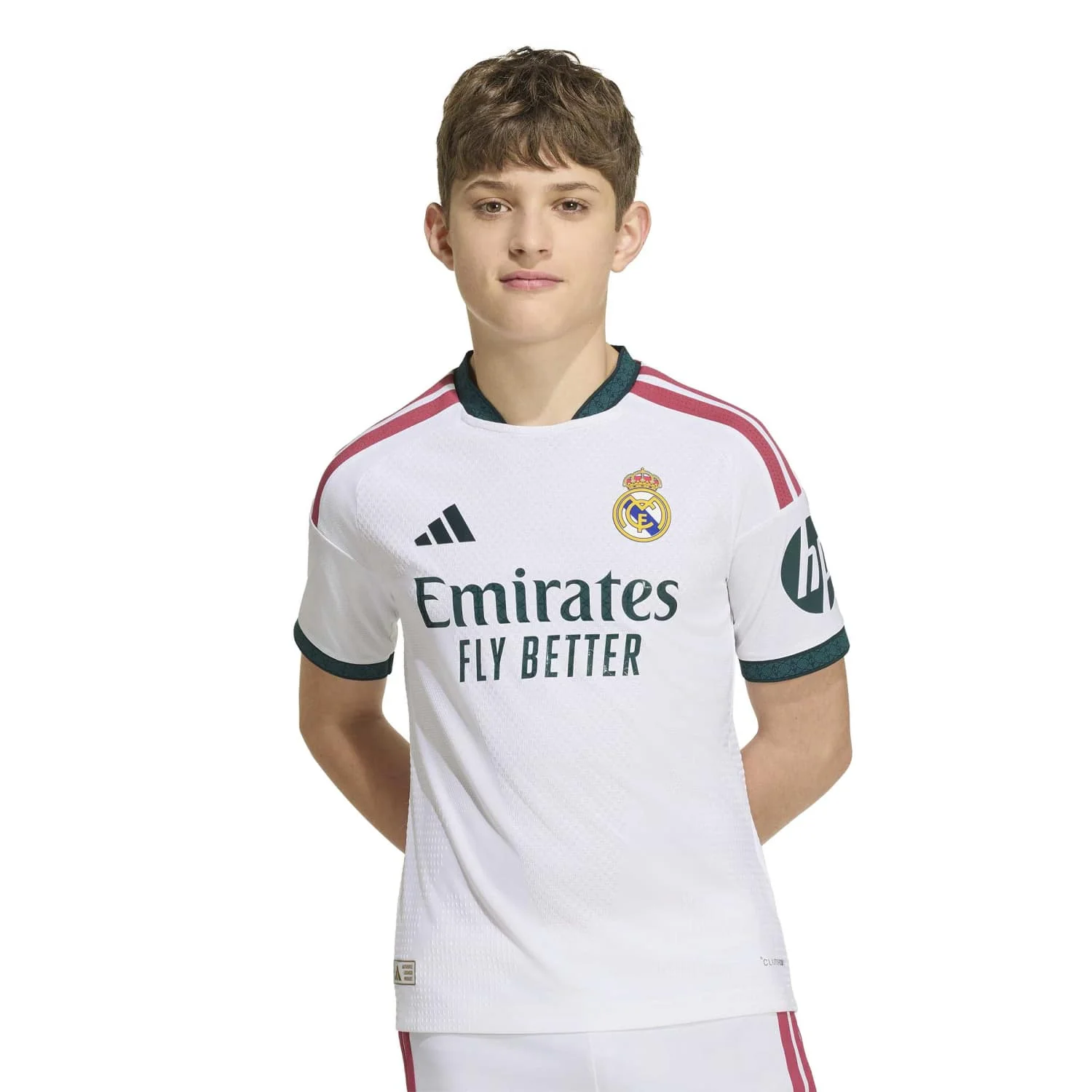 Youth Home Authentic Jersey 26/27 White - Image 7