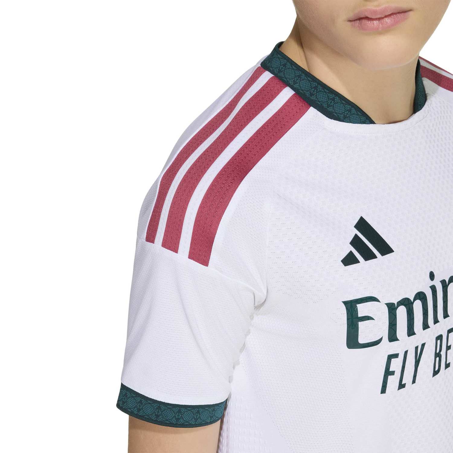 Youth Home Authentic Jersey 26/27 White - Image 8