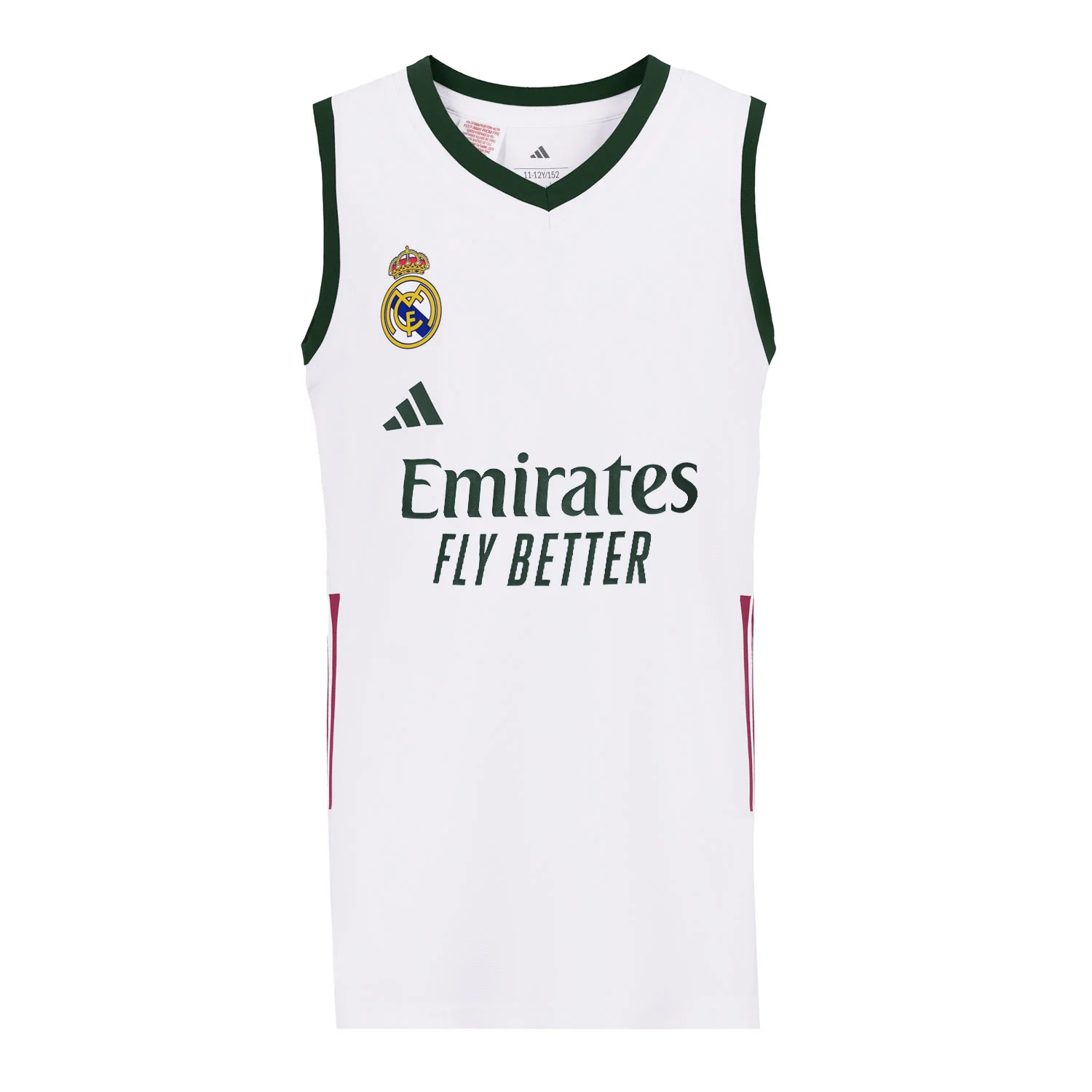 Youth Home Basketball Shirt 26/27 White